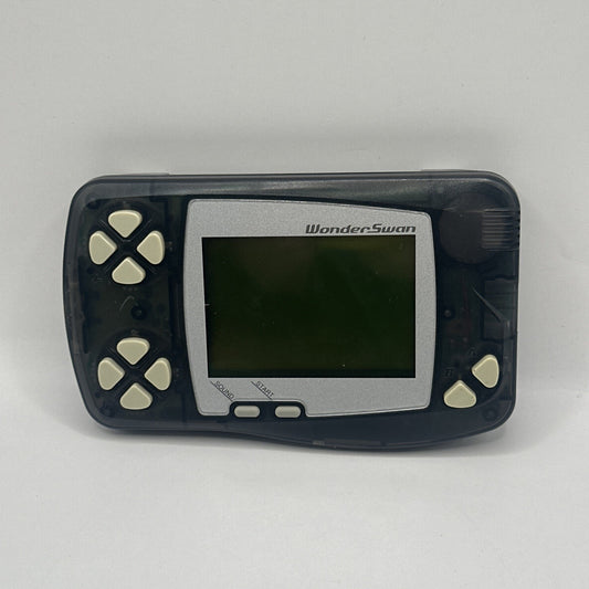 Bandai WonderSwan Console ‘Clear Skeleton Black’ • Aussie Seller Japanese Import