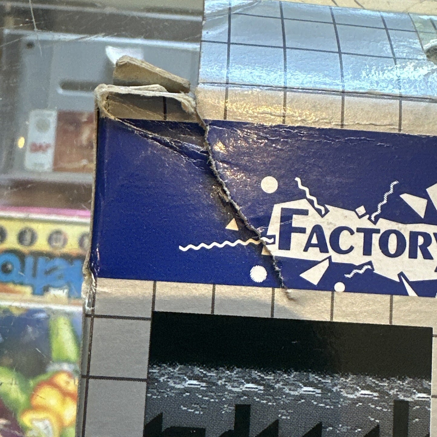 Factory Panic SEGA Game Gear In Box + Manual (1991) Boxed • PAL