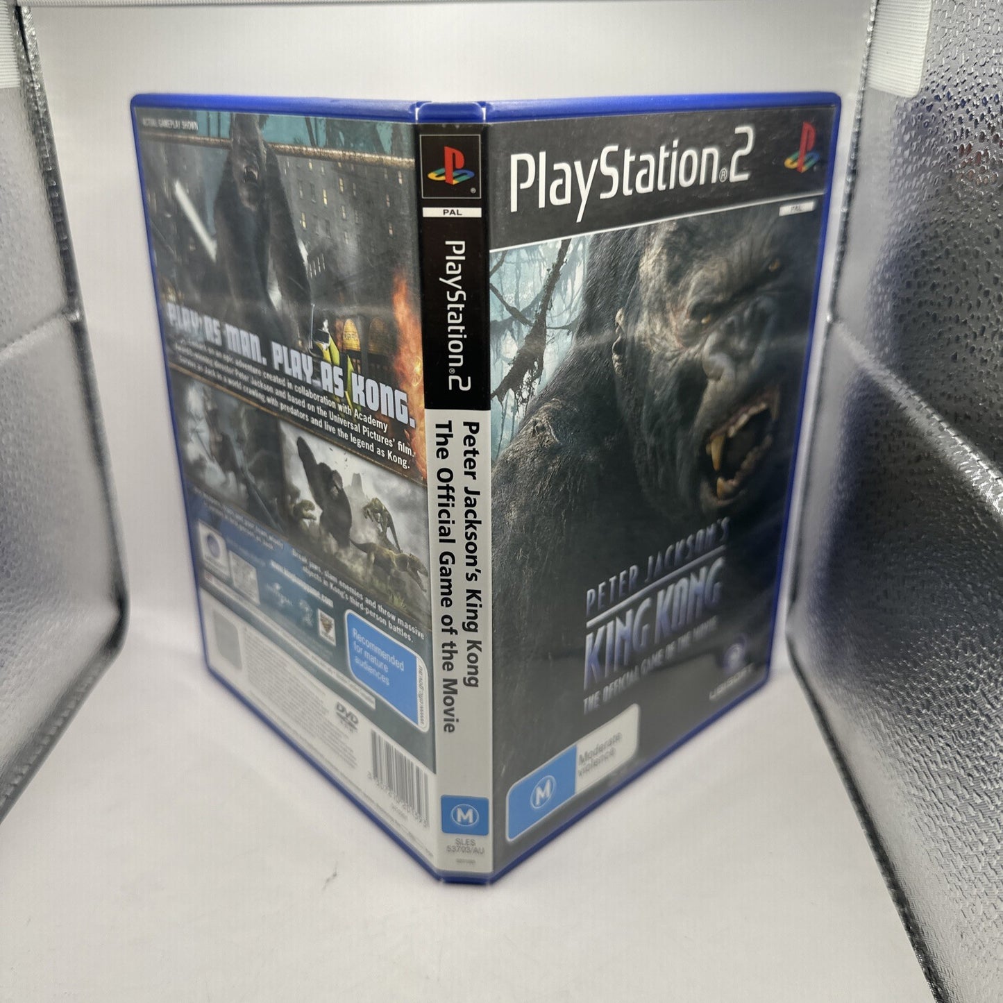 Peter Jackson’s King Kong The Official Game • PlayStation 2 PS2 + Manual (2005)