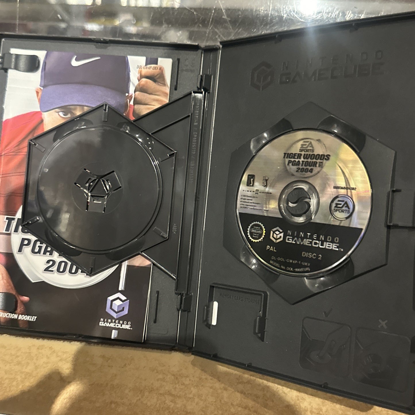 Tiger Woods PGA Tour 2004 • Nintendo GameCube Game + Manual PAL • Golf Games 04