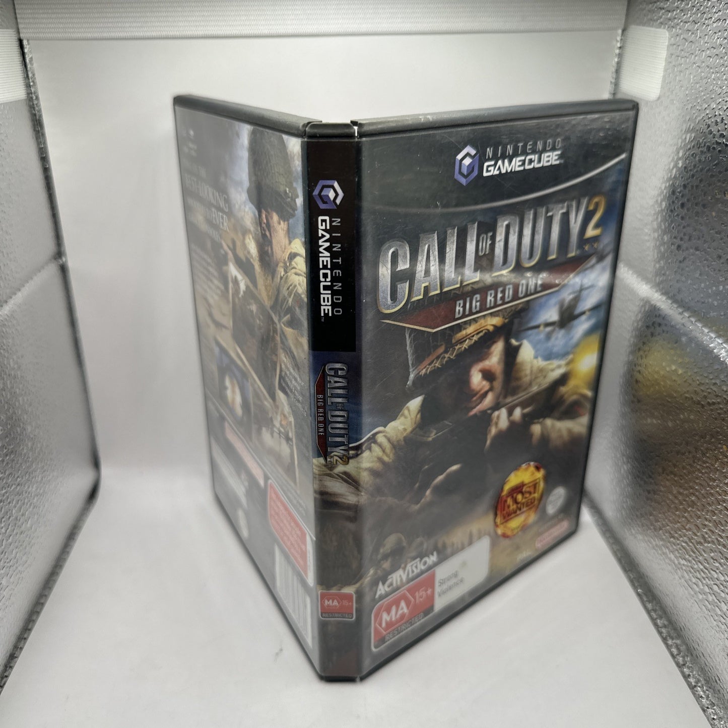 Call of Duty 2: Big Red One • Nintendo GameCube Game (2005) PAL AUS • Complete