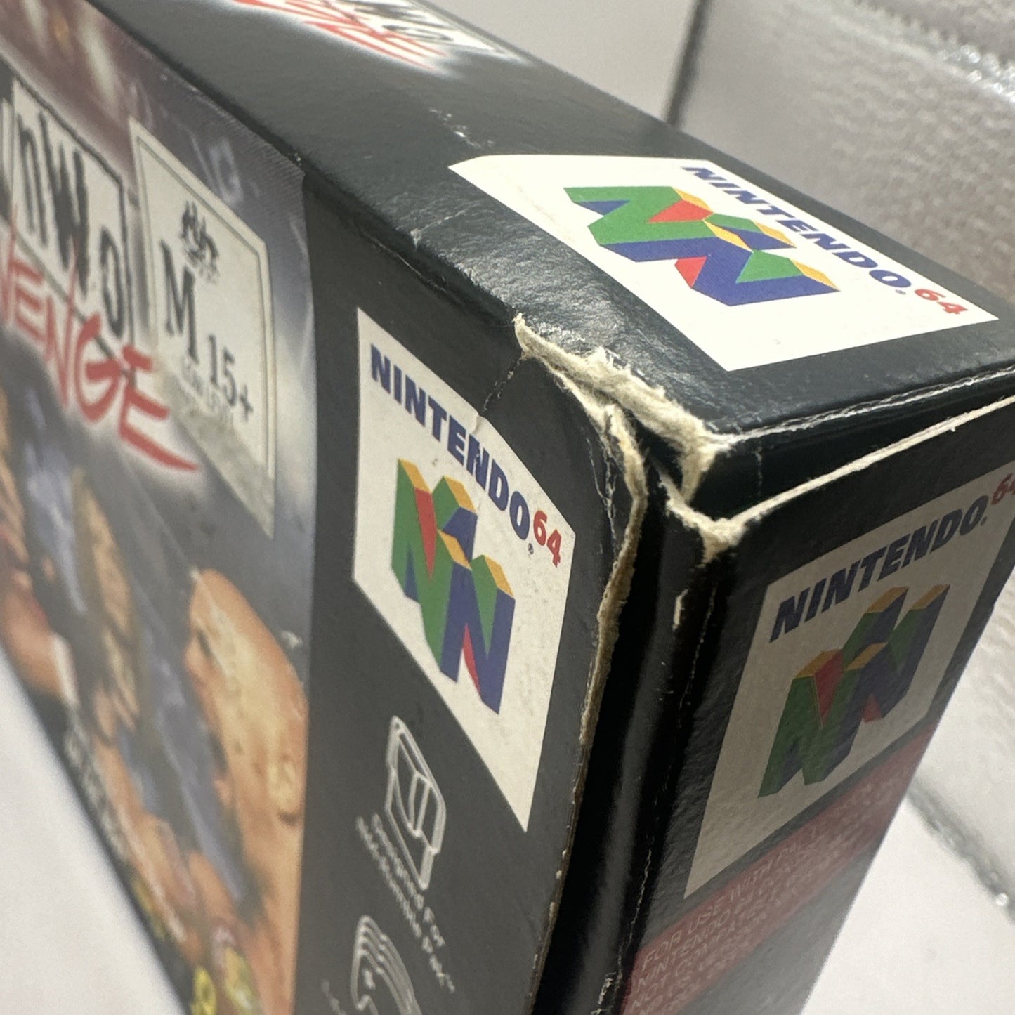 WCW NWO Revenge • Nintendo 64 N64 Game PAL 1998 THQ WWE Complete Boxed + Manual