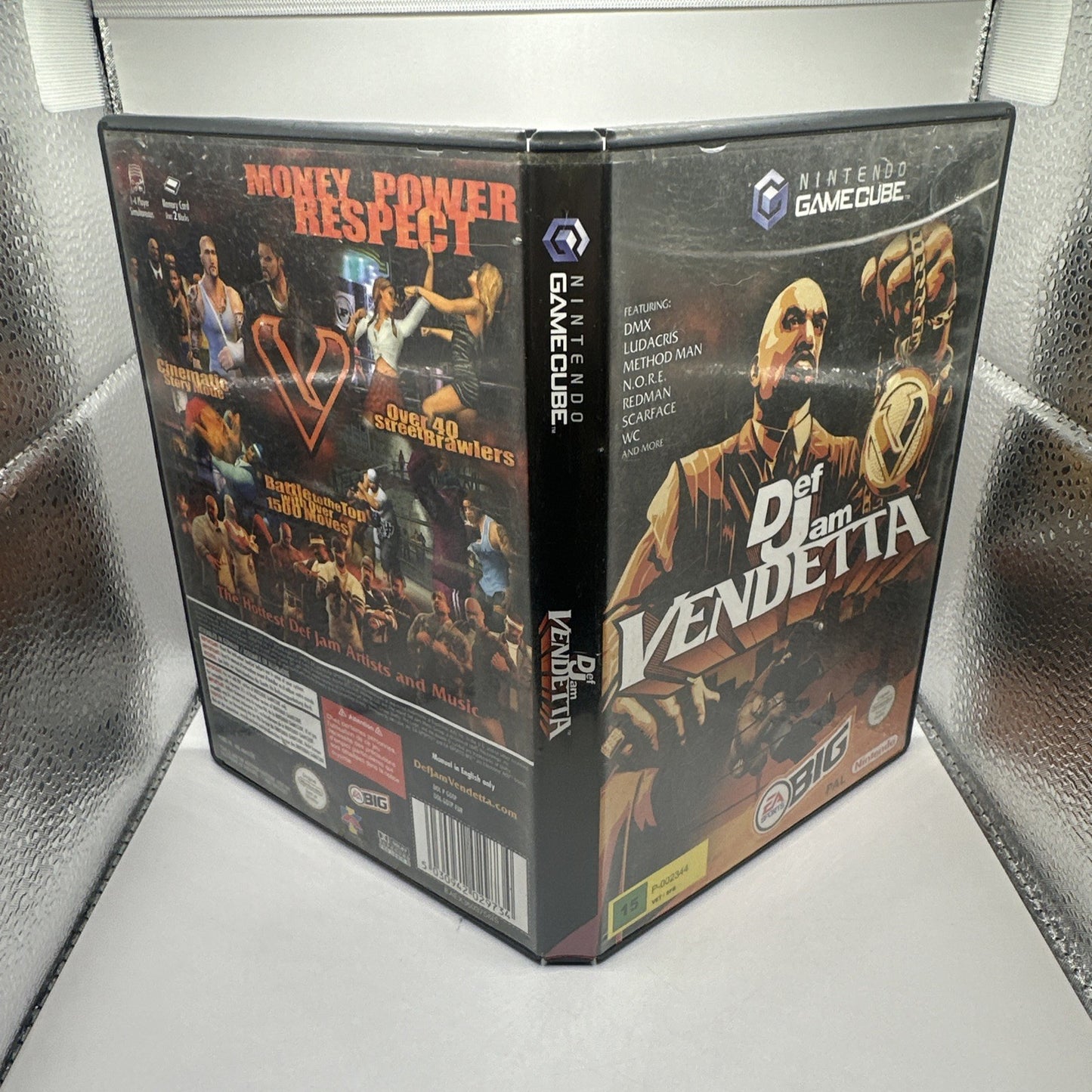 Def Jam Vendetta • Nintendo GameCube Game + Manual (2003) PAL • Complete CIB