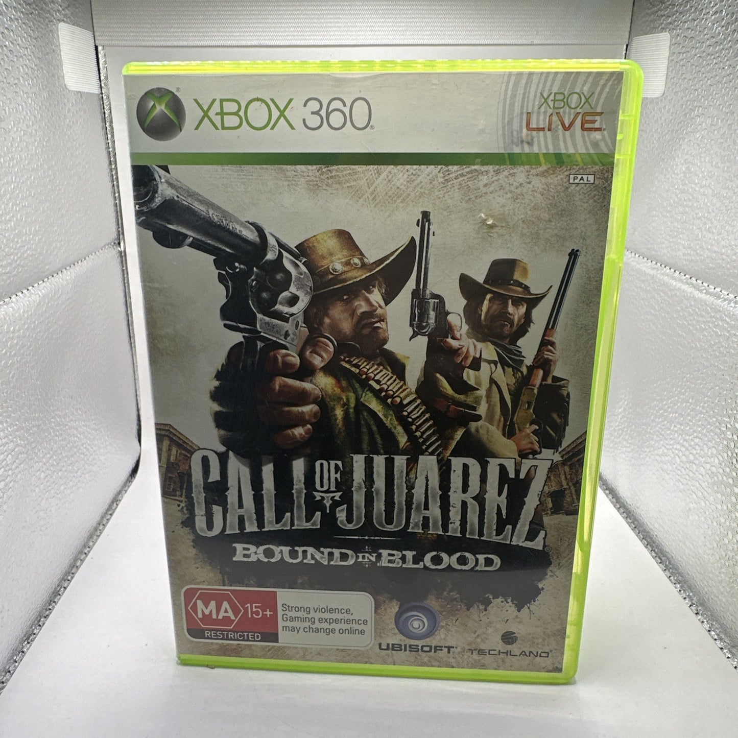 Call of Juarez: Bound in Blood • Xbox 360 Game (2009) PAL AUS • Ubisoft
