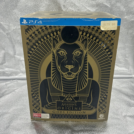 Assassin’s Creed Origins Gods Edition PlayStation 4 PS4 +  Collector Statue