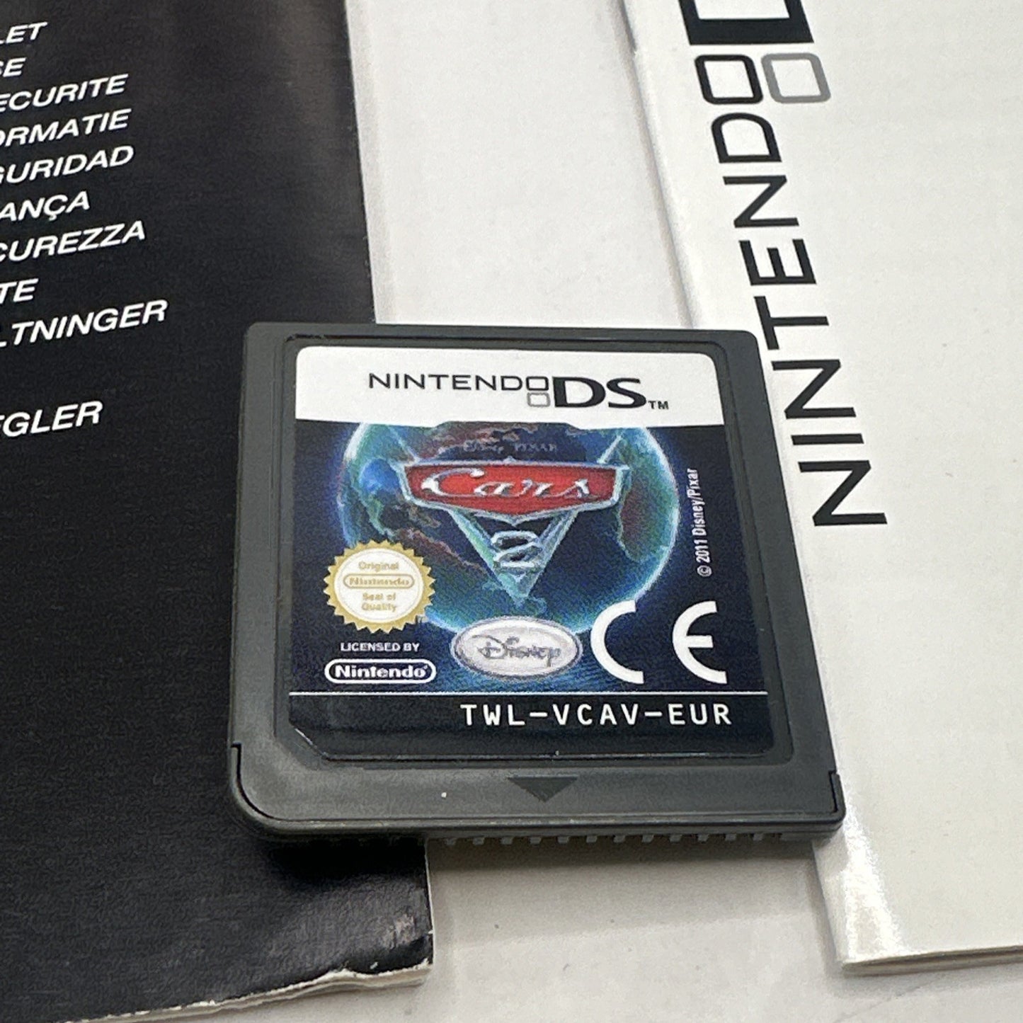 Disney Pixar Cars 2 • Nintendo DS Game + Manual (2011) Complete CIB • PAL AUS