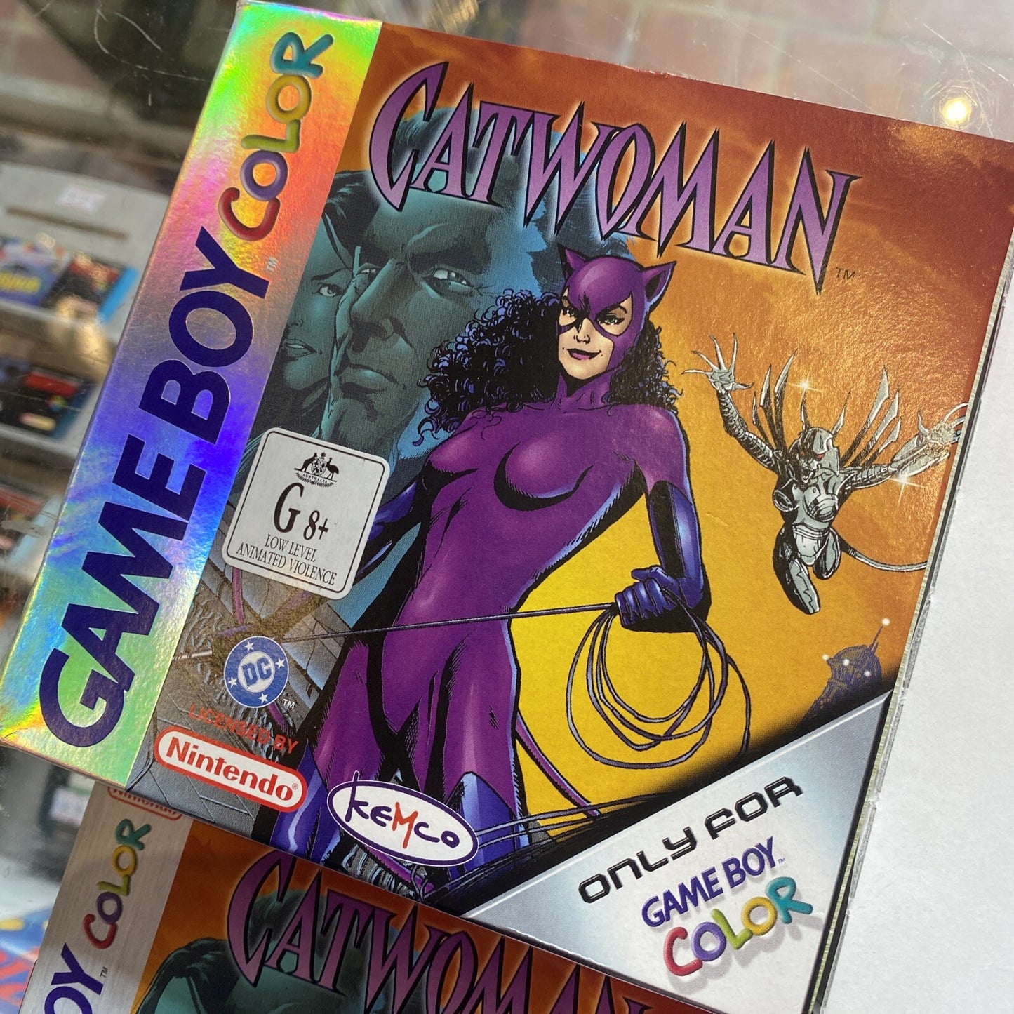 CatWoman Nintendo Game Boy Color Game In Box (1999) COMPLETE BOXED + Manual