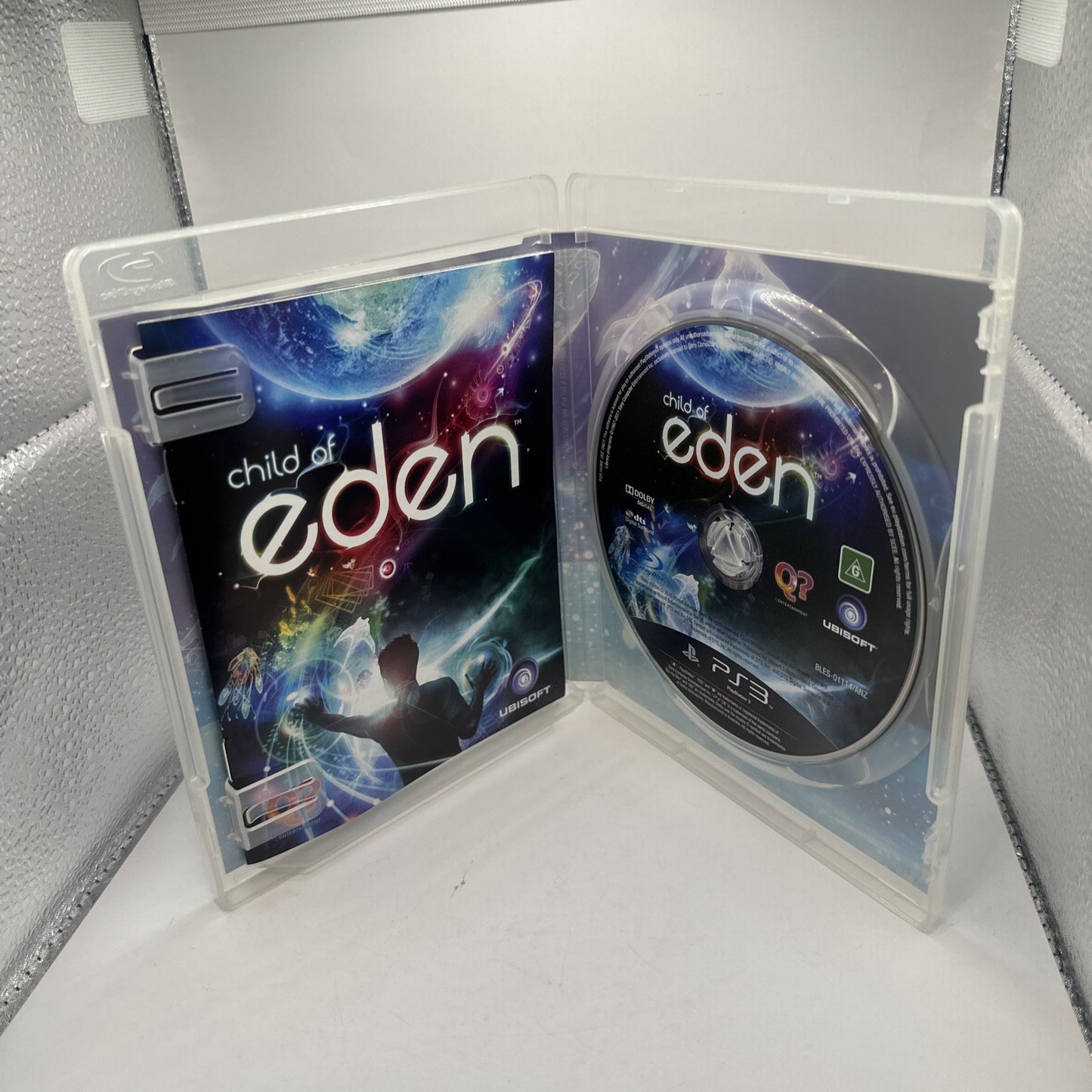 Child of Eden • PlayStation 3 PS3 Game + Manual (2011) AUS • Complete • Ubisoft