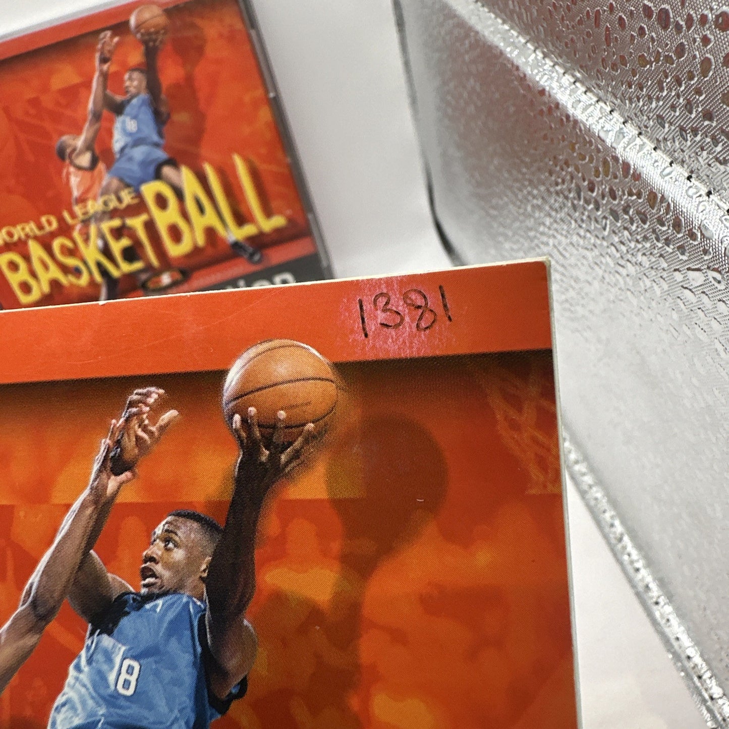 World League Basketball • Sony PS1 Playstation 1 Game + Manual (1998) PAL