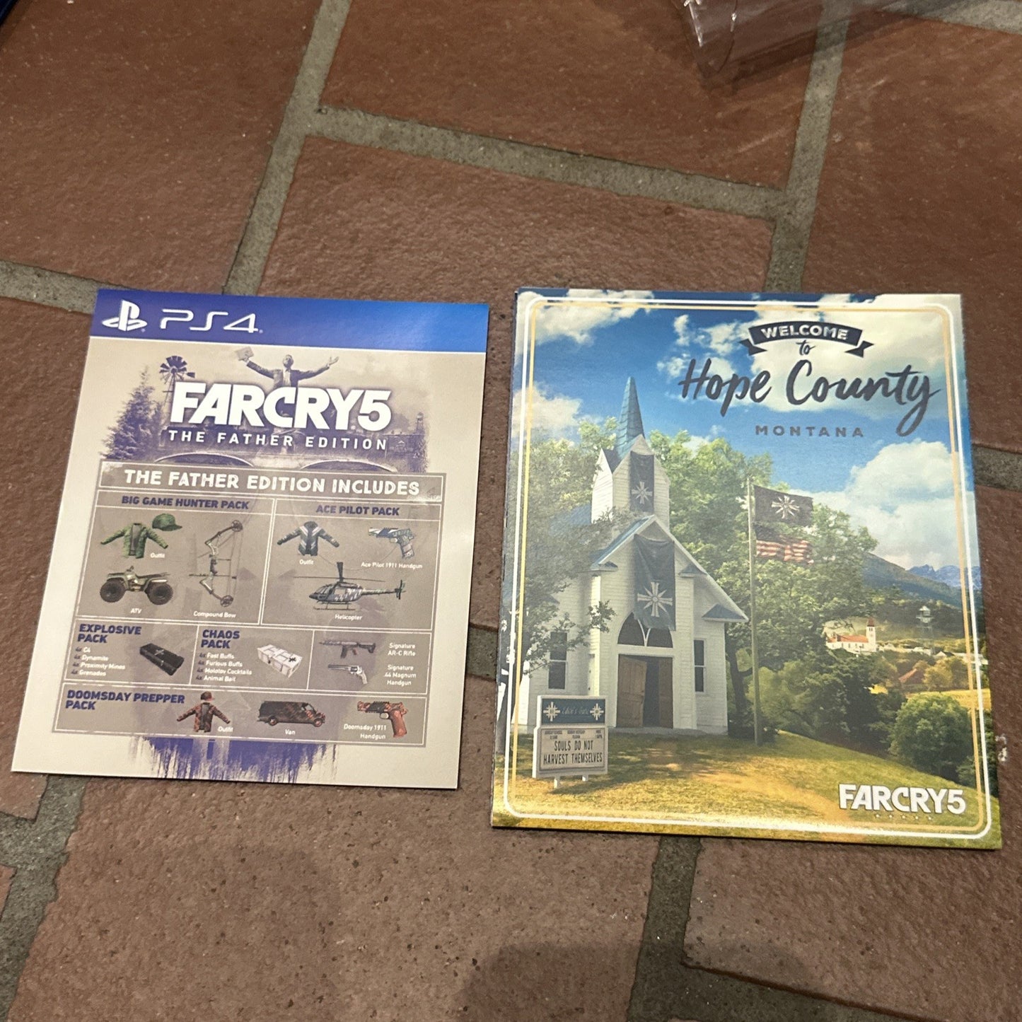 Far Cry 5 ‘The Father Edition’ • PlayStation 4 PS4 Game + Statue *Complete* AUS