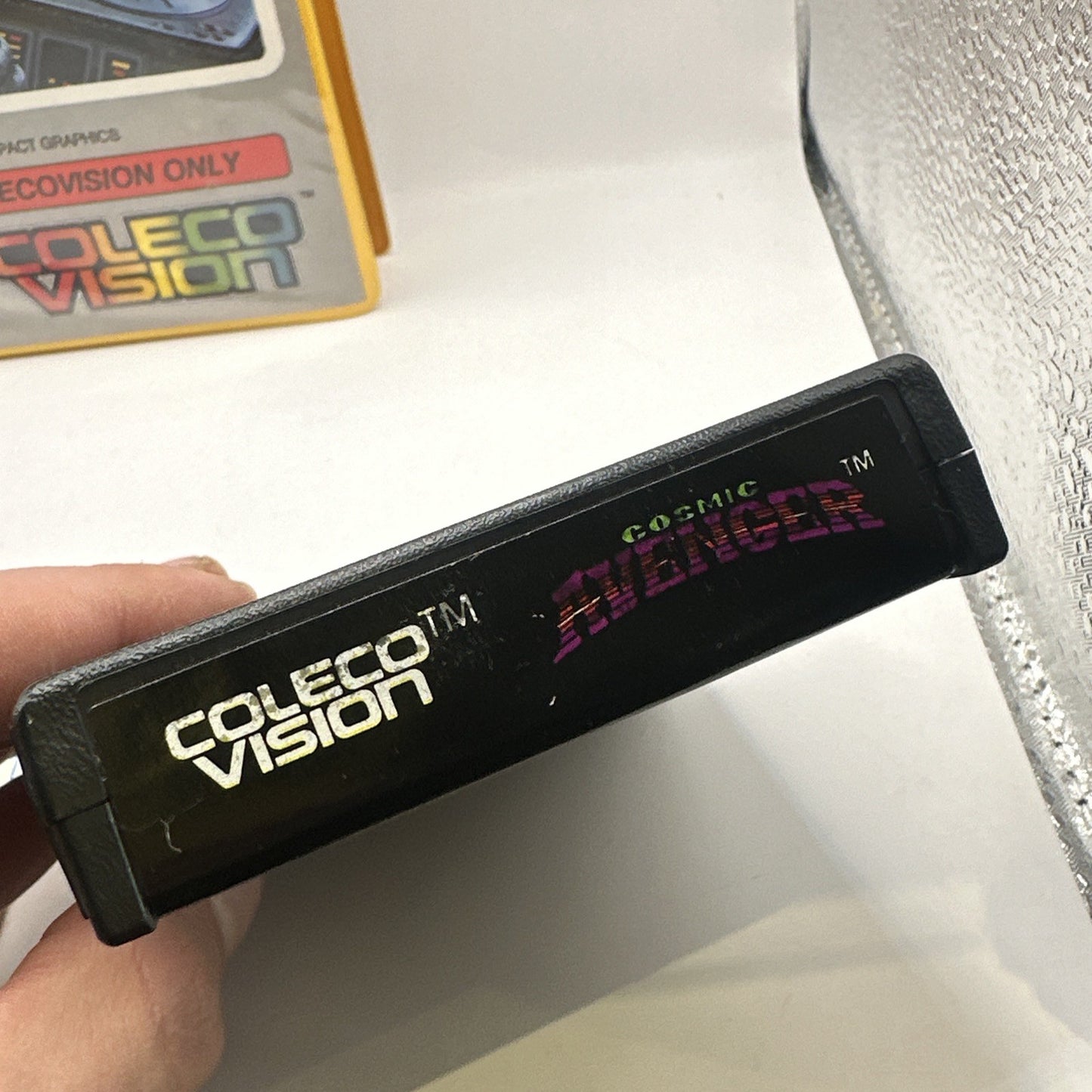 Cosmic Avenger • ColecoVision Game In Box + Manual (1982) Australian PAL • Boxed