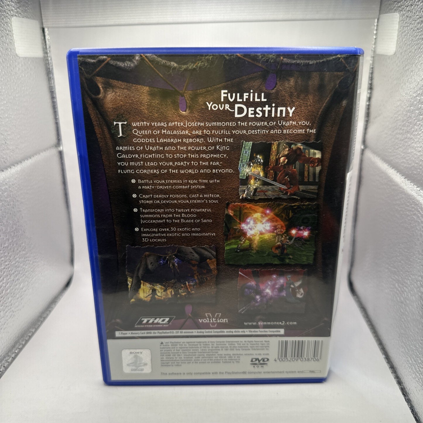 Summoner 2 • Playstation 2 PS2 Game + Manual (2002) PAL AUS • Complete CIB • THQ