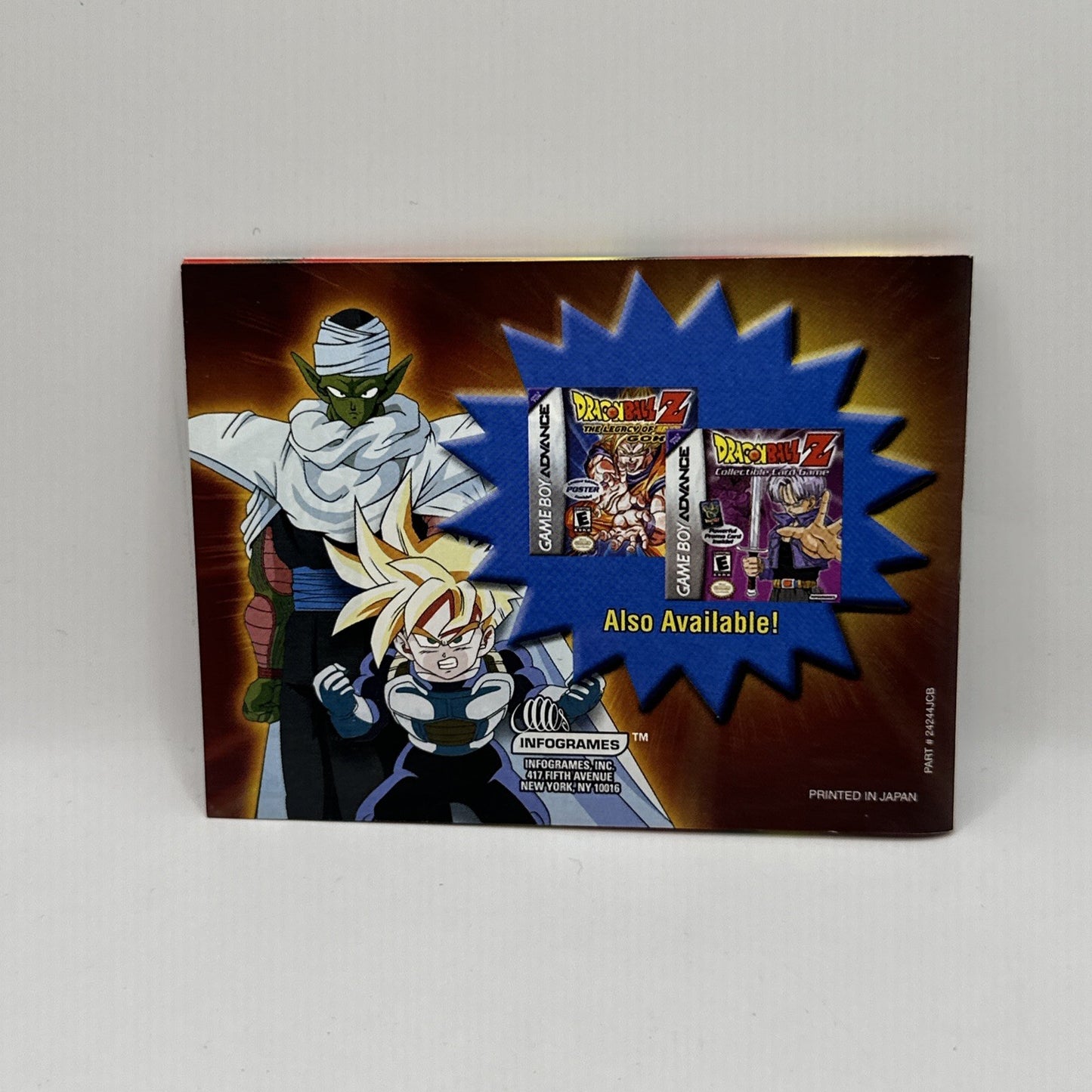Dragon Ball Z: Legendary Super Warriors • Nintendo Game Boy Color Boxed Complete
