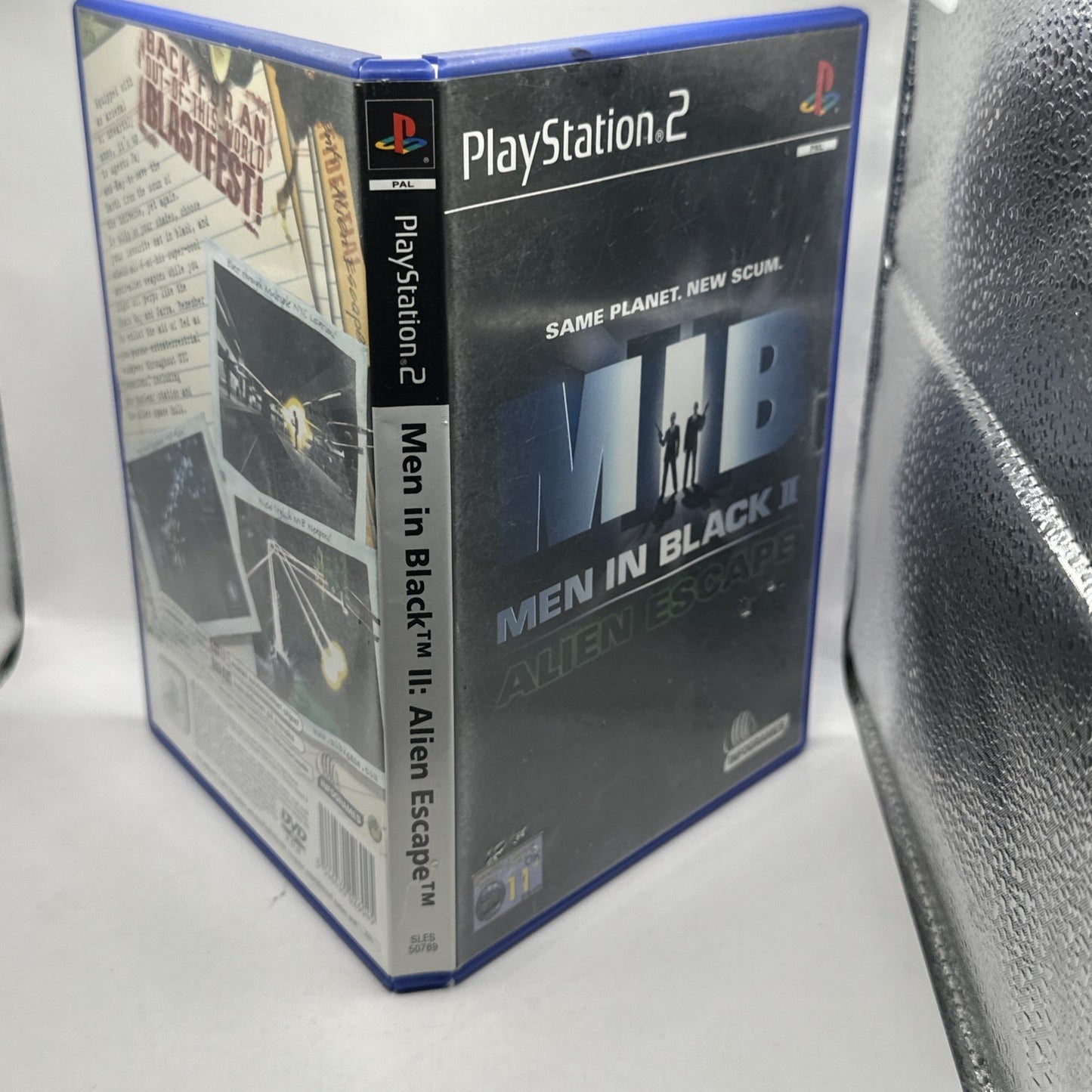 Men In Black II: Alien Escape • PlayStation 2 PS2 Game + Manual (2002) PAL MIB 2
