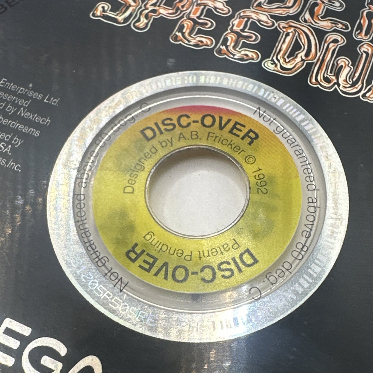 Cyber Speedway Sega Saturn Game + Manual (1995) PAL • Complete CIB • Racing