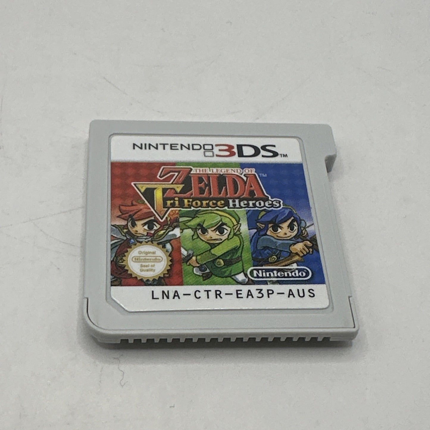 The Legend of Zelda: Tri Force Heroes • Nintendo 3DS Game (2015) PAL AUS • CIB