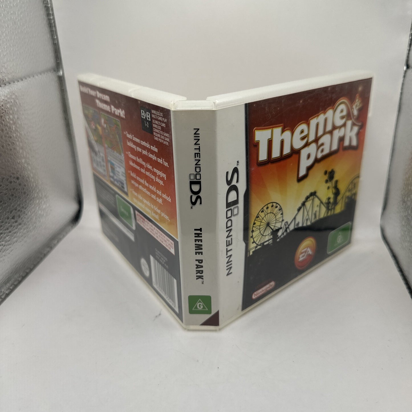 Theme Park • Nintendo DS Game + Manual (2007) AUS Region Free Complete CIB • EA