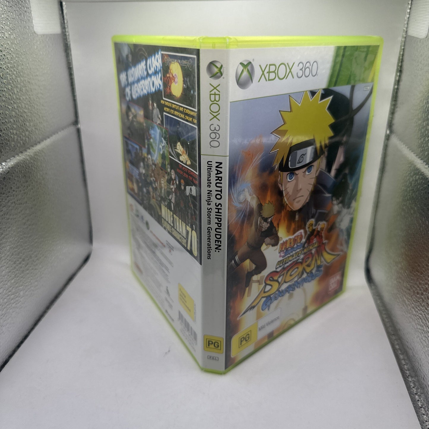 Naruto Shippuden: Ultimate Ninja Storm Generations • Xbox 360 + Manual • PAL AUS