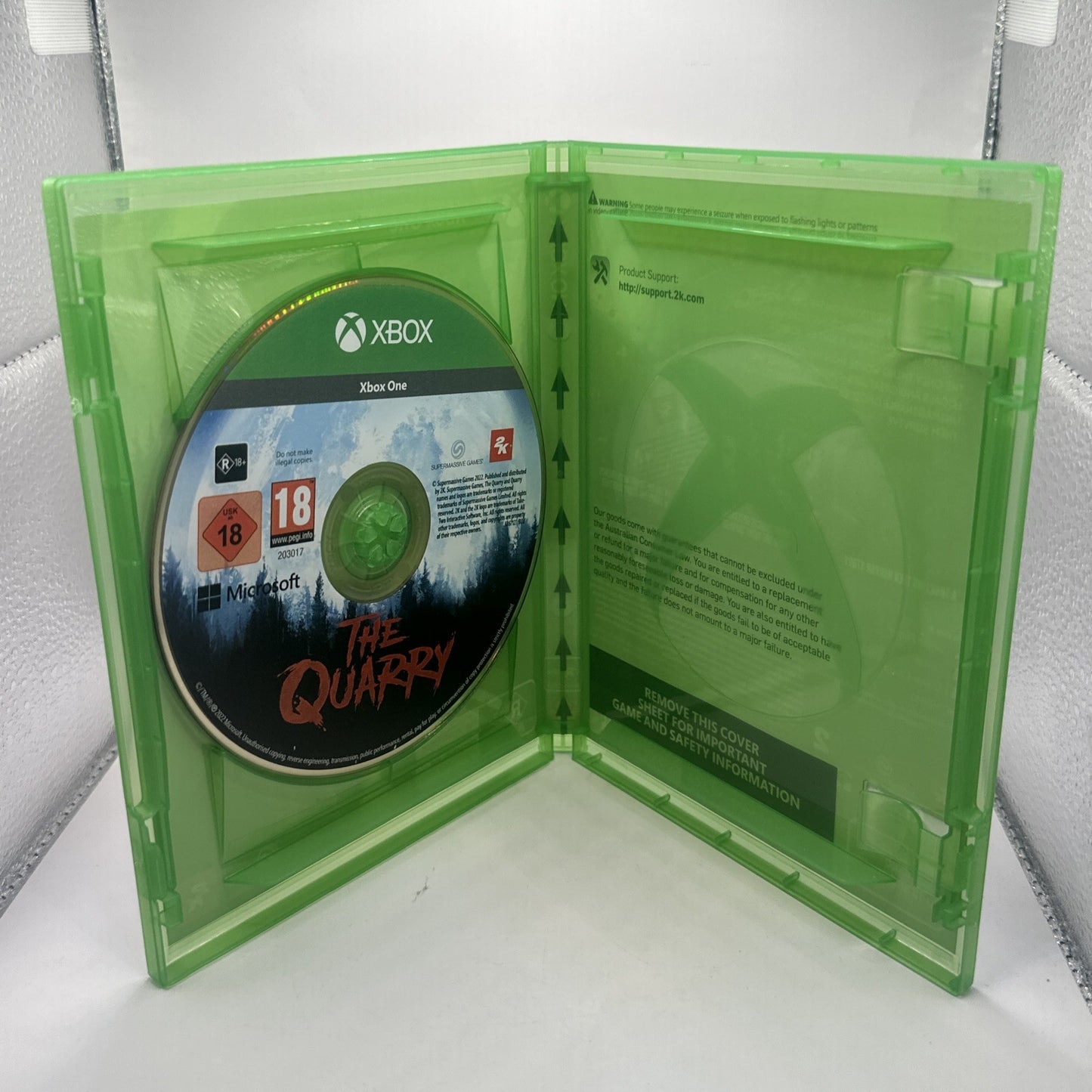 The Quarry • Xbox One Game (2022) AUS PAL • Tested/Working