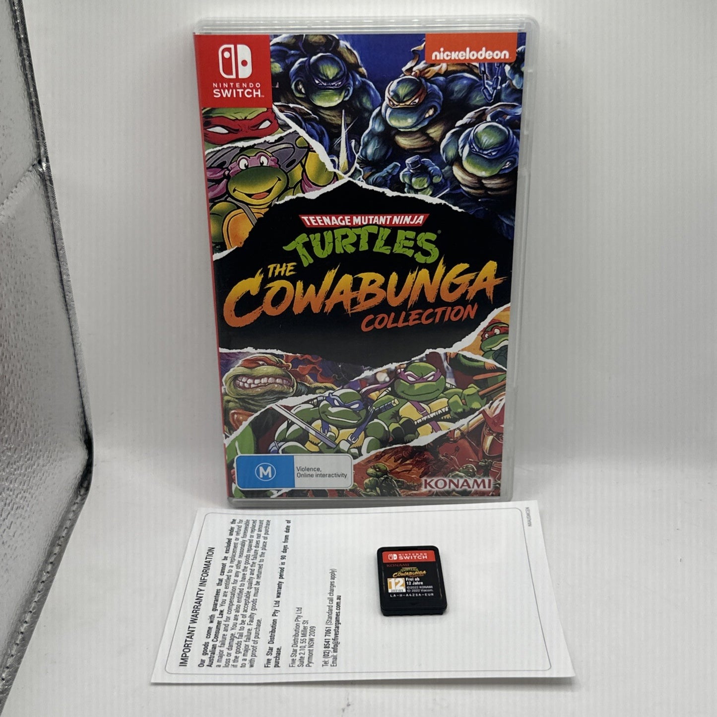 Teenage Mutant Ninja Turtles: The Cowabunga Collection • Nintendo Switch (2022)