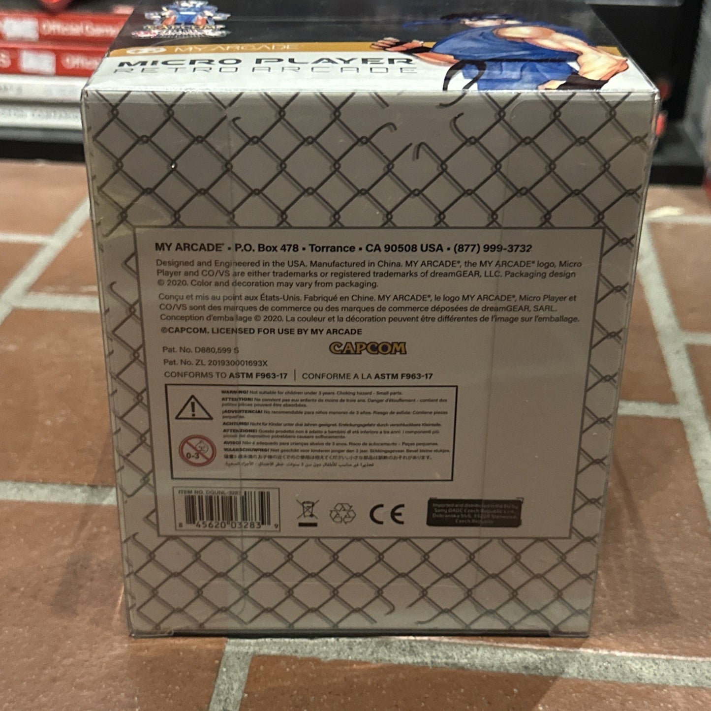 MY ARCADE Street Fighter II Championship Edition Micro Player *BRAND NEW/SEALED*