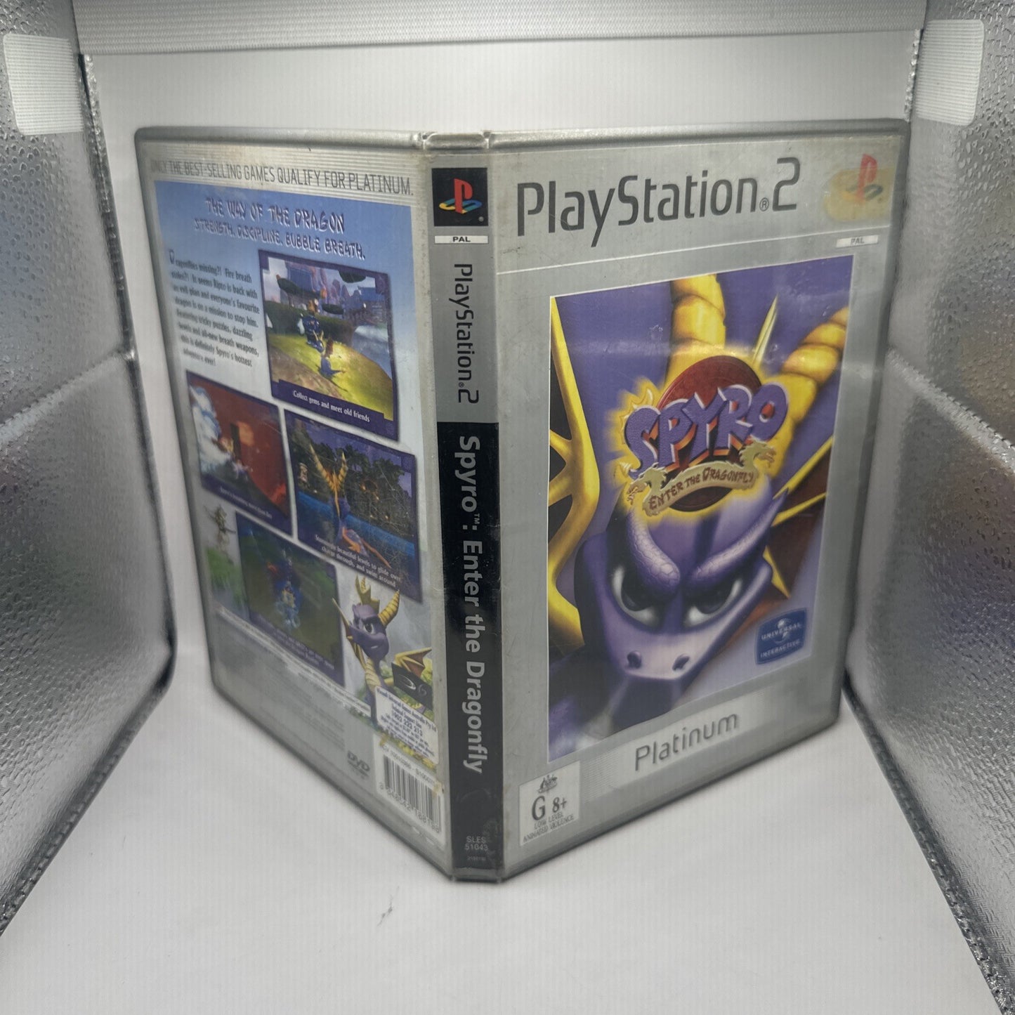 Spyro: Enter The Dragonfly • Sony Playstation 2 PS2 Game + Manual (2002) PAL AUS