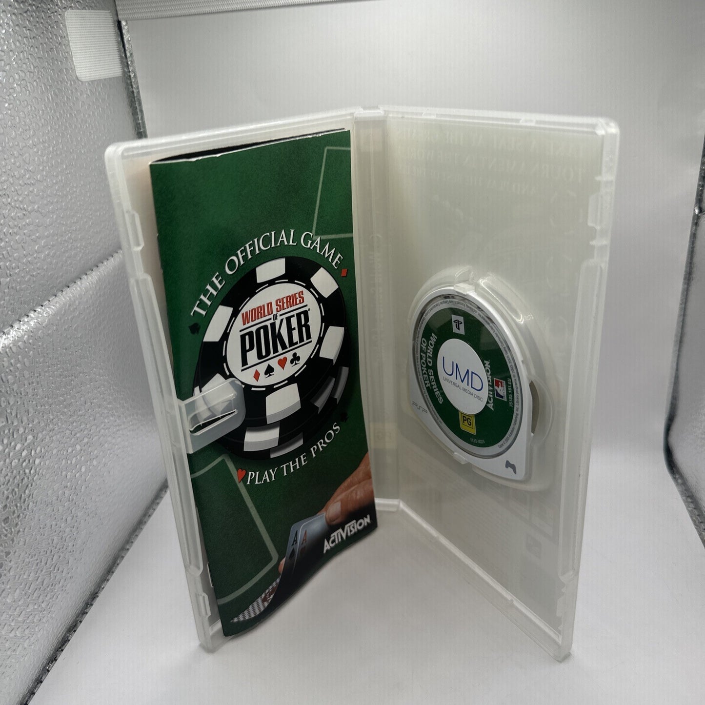 World Series of Poker • Sony PlayStation Portable PSP Game + Manual (2005) AUS