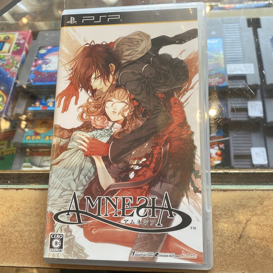 AMNESIA Sony PSP Game • Playstation Portable Dating Sim Games • Japanese