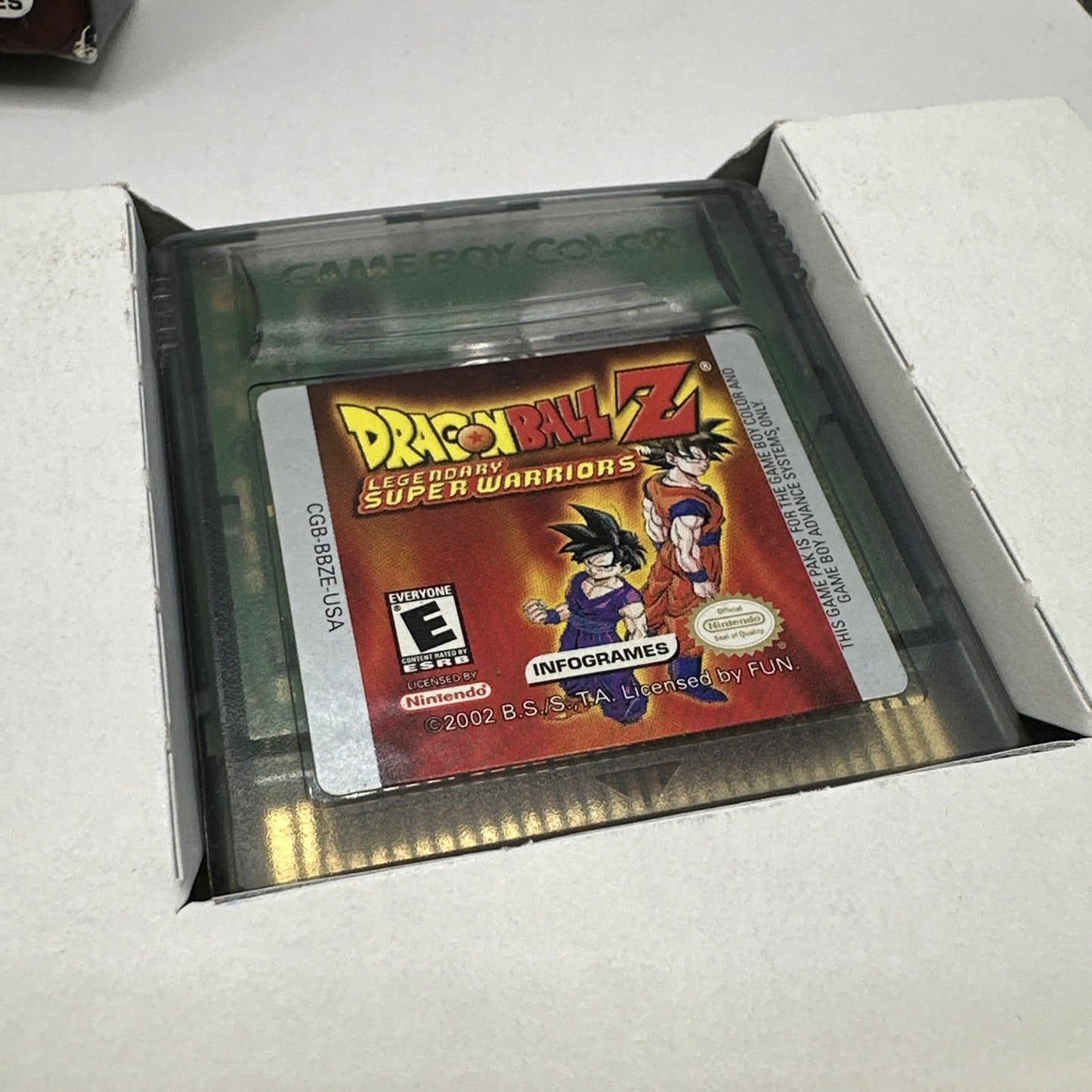 Dragon Ball Z: Legendary Super Warriors • Nintendo Game Boy Color Boxed Complete