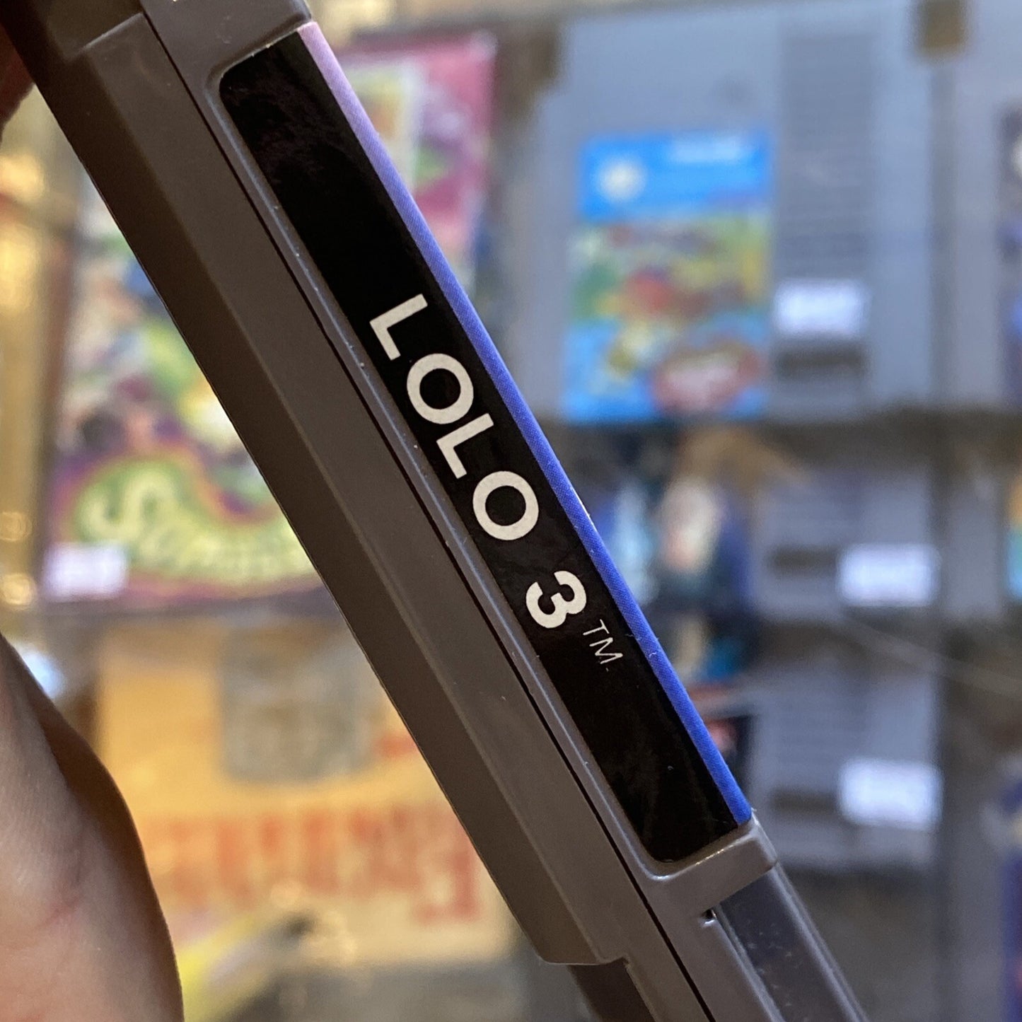 Adventures Of Lolo 3 Nintendo NES Game PAL (1990) HAL Laboratory • Cart Only