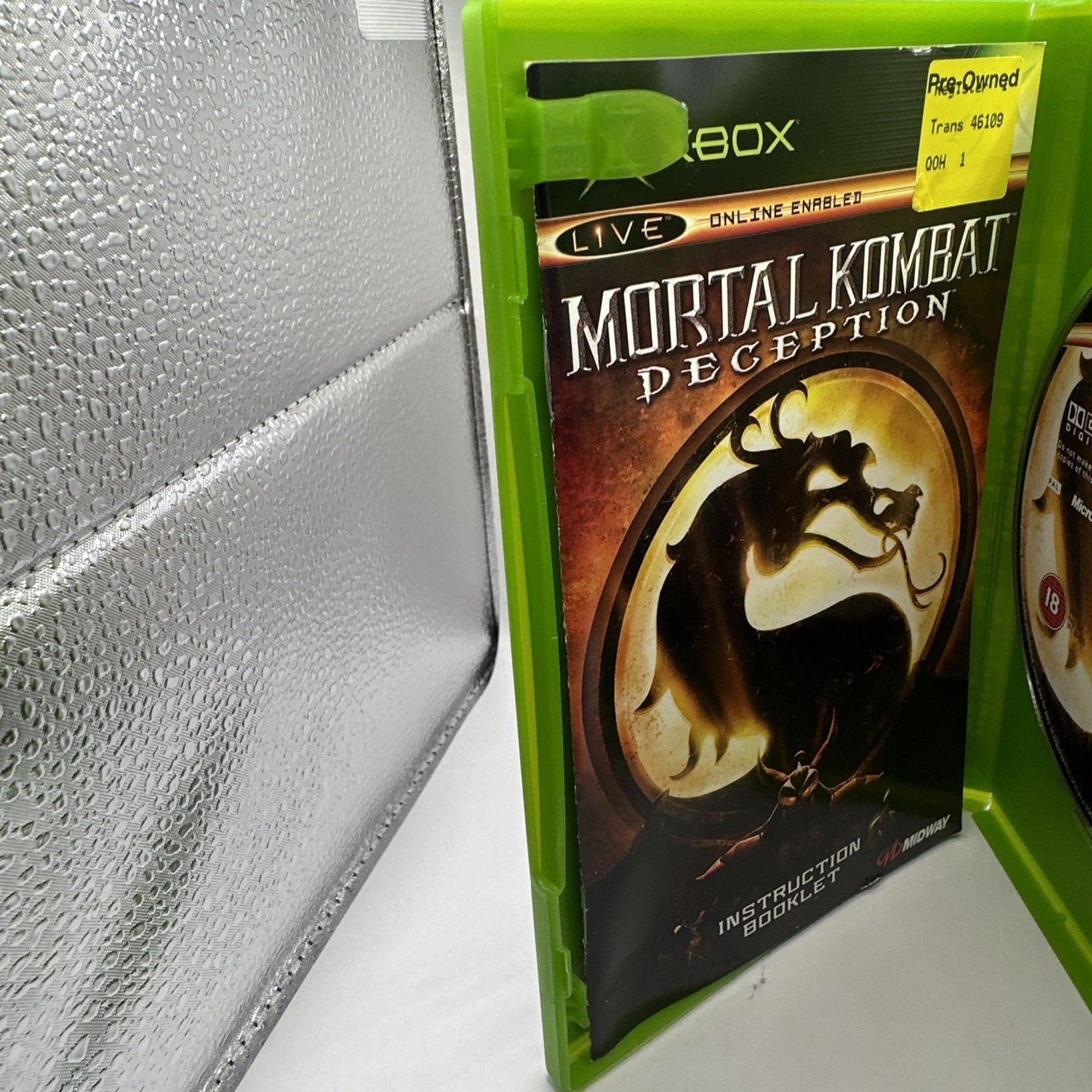 Mortal Kombat Deception • Xbox 360 Game + Manual (2004) PAL AUS • Fighting Games