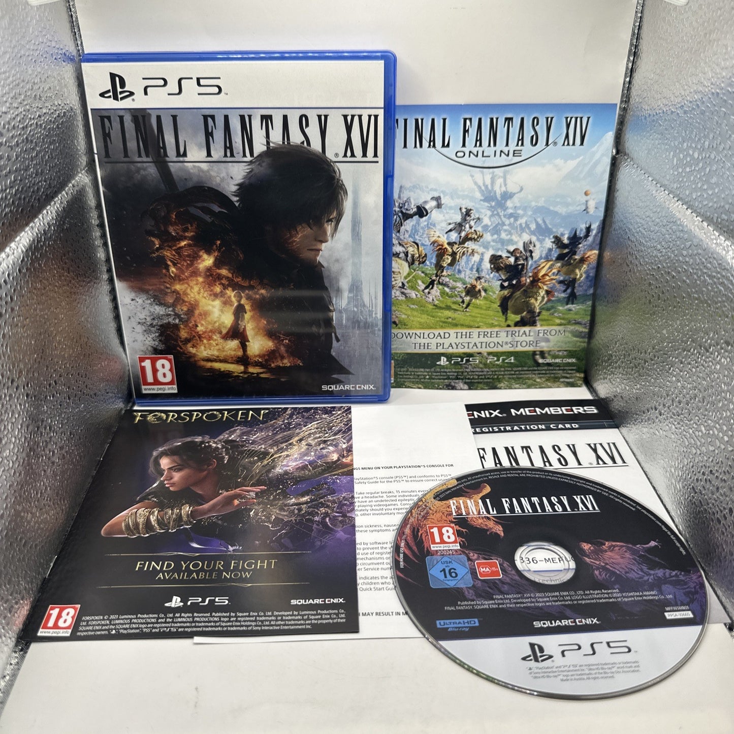 Final Fantasy XVI 16 • Playstation 5 PS5 Game (2023) Complete Region Free • RPG