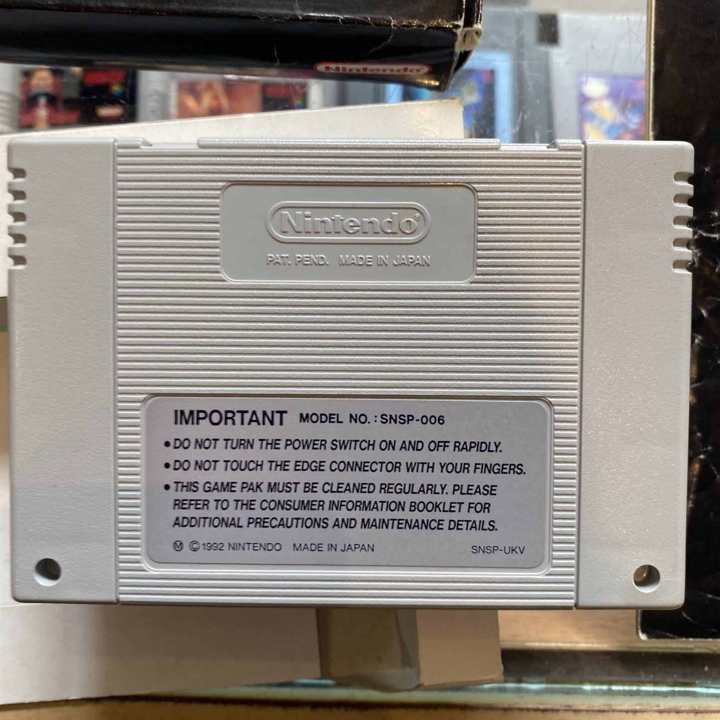 Donald In Maui Mallard Super Nintendo SNES Game In Box + Manual PAL AUS • Boxed