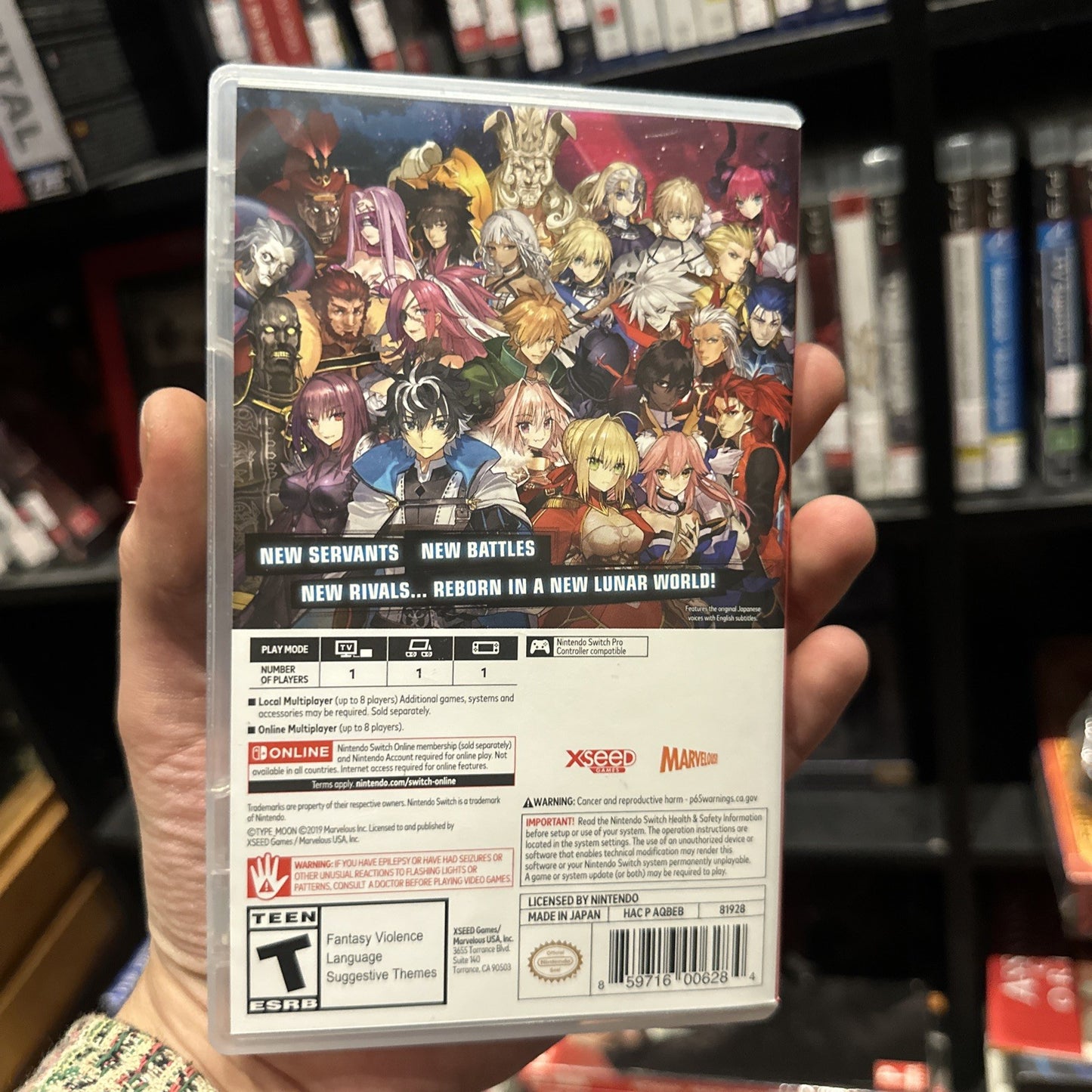 Fate/Extella Link - Fleeting Glory Limited Edition • Nintendo Switch (2018)