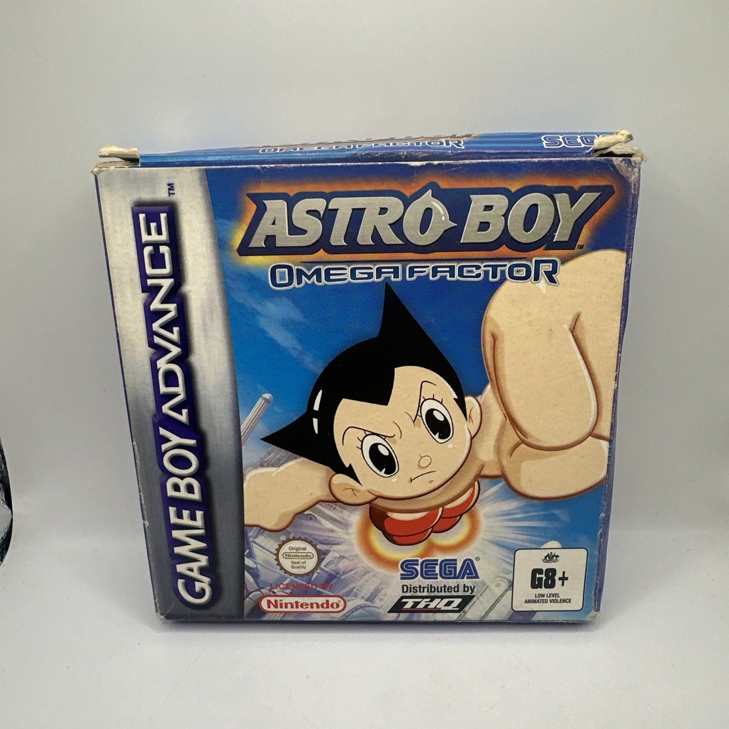 Astro Boy: Omega Factor • Nintendo Game Boy Advance GBA Game In Box Boxed SEGA