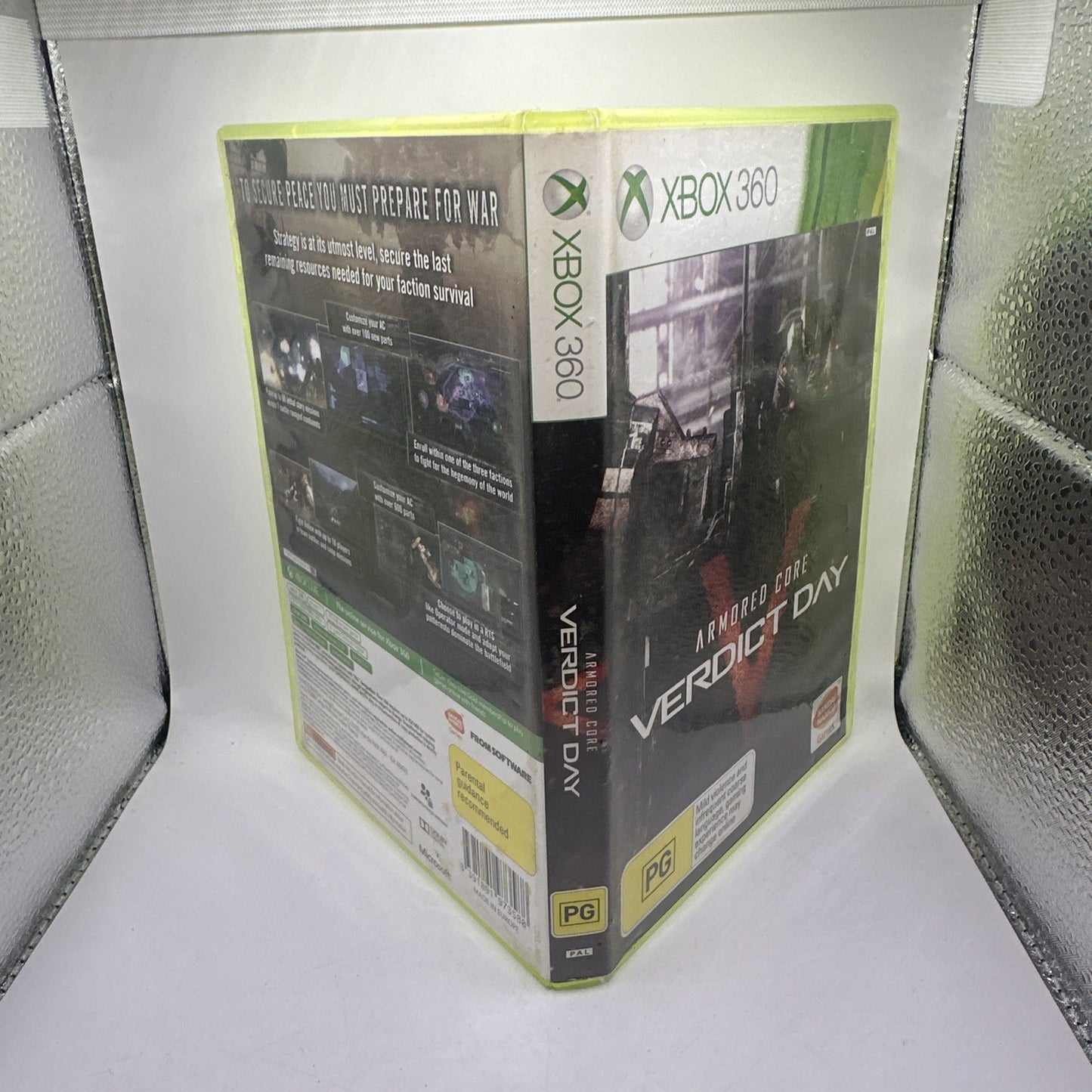 Armored Core V: Verdict Day • Xbox 360 Game (2013) AUS PAL • FromSoftware Bandai