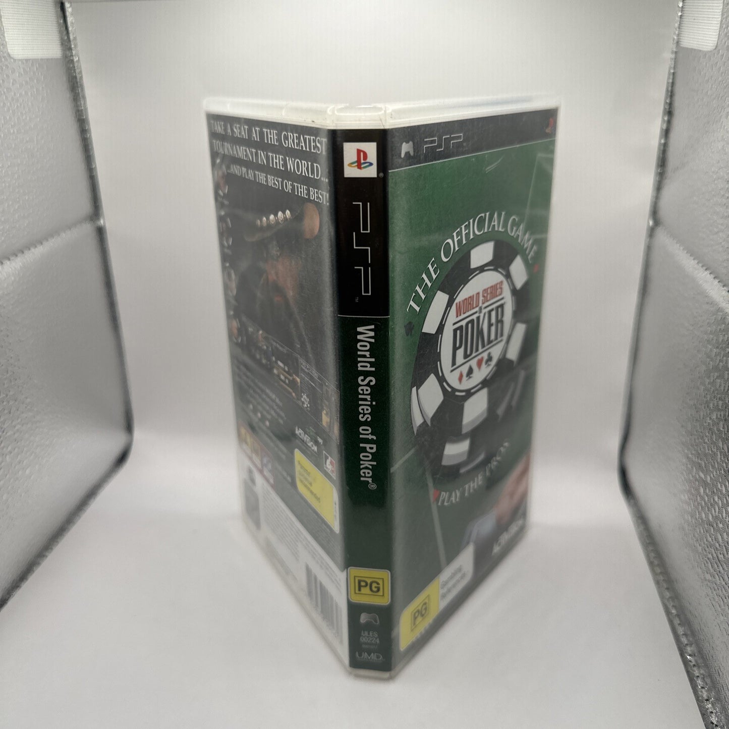 World Series of Poker • Sony PlayStation Portable PSP Game + Manual (2005) AUS