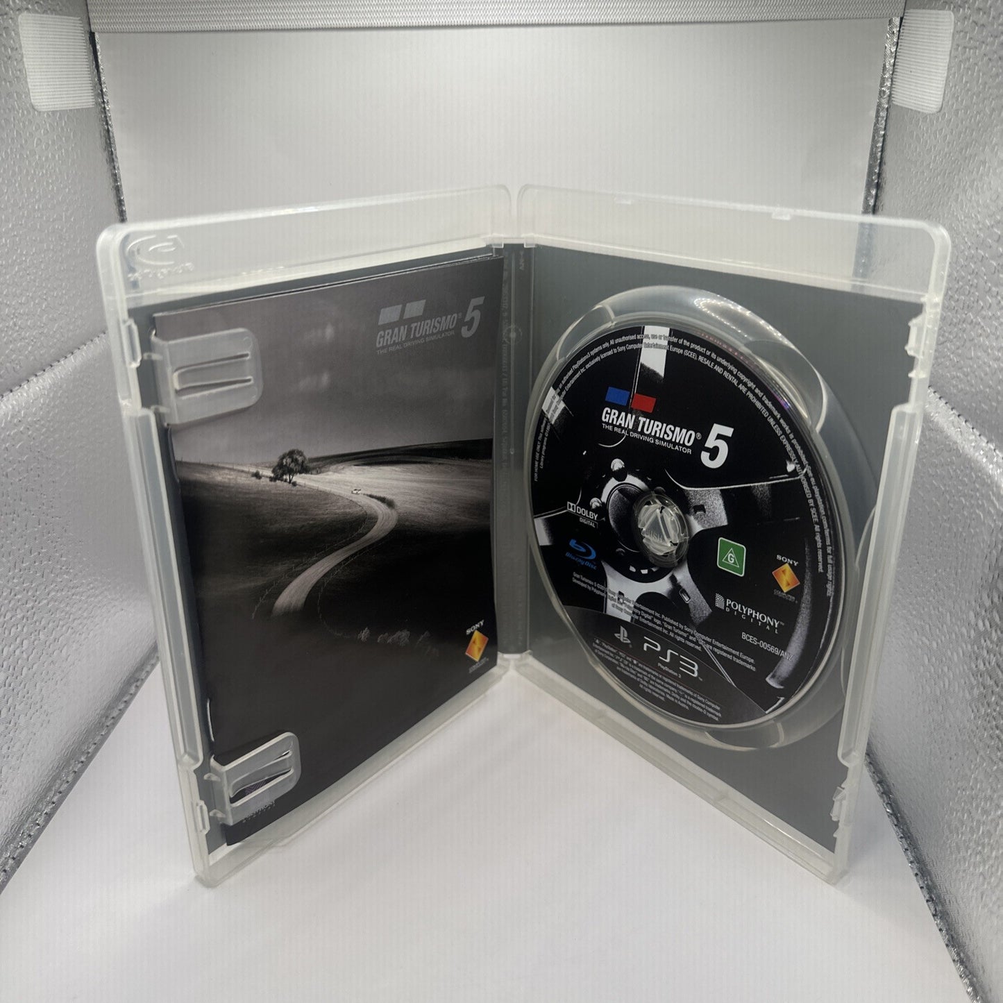 Gran Turismo 5 • PlayStation 3 PS3 Game + Manual (2010) Car Racing • Complete