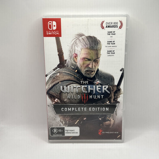 The Witcher 3: Wild Hunt - Complete Edition • Nintendo Switch Game (2019) AUS