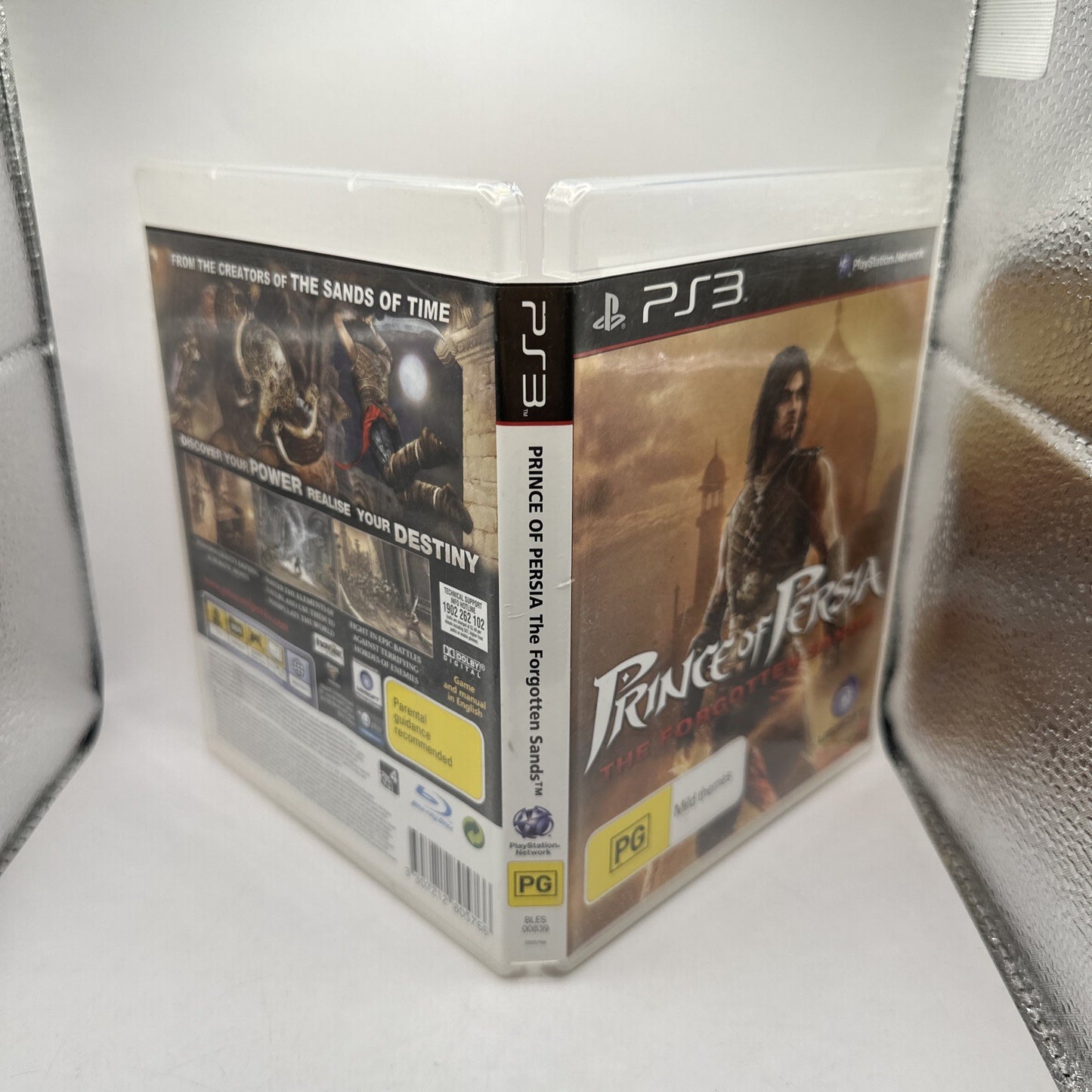 Prince of Persia: The Forgotten Sands • Playstation PS3 Game + Manual (2010) AUS