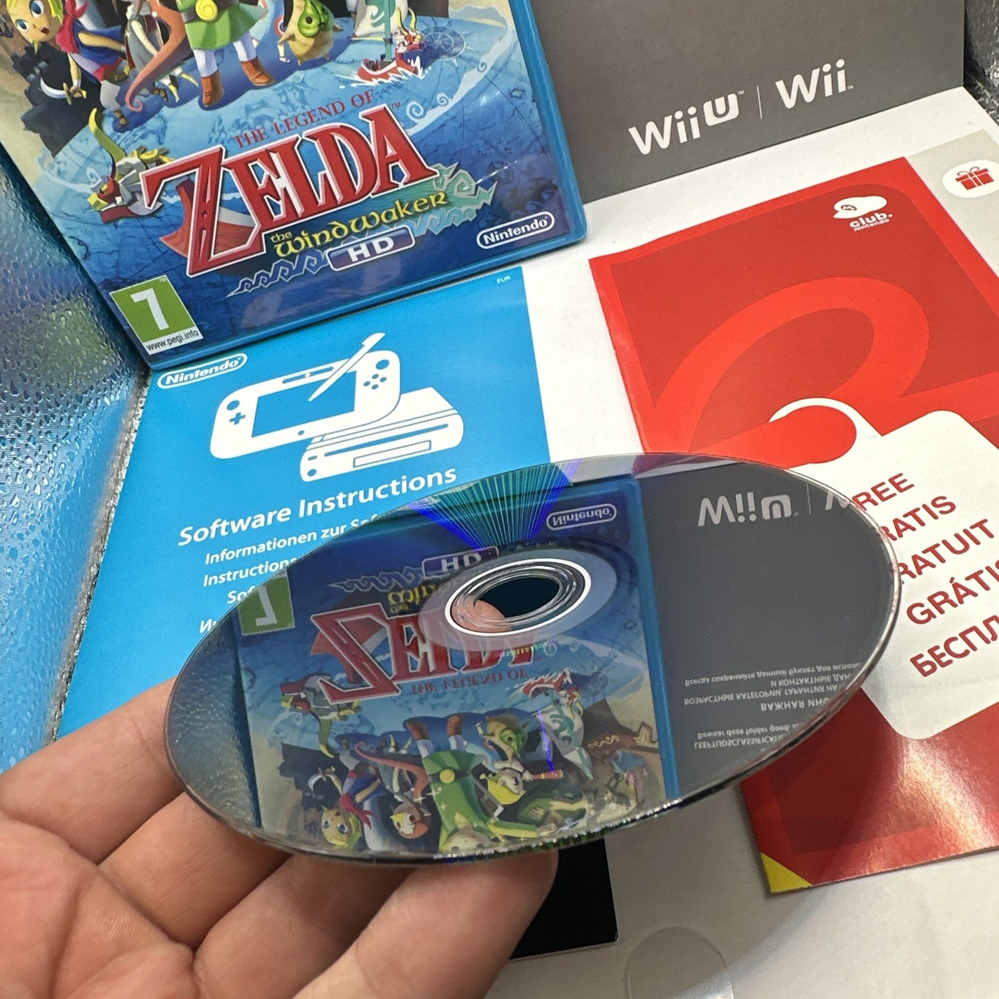 The Legend of Zelda: The Wind Waker HD • Nintendo Wii U Game (2013) PAL Complete