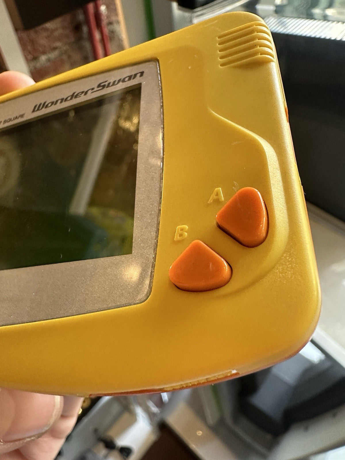 Bandai WonderSwan Console • Chocobo Final Fantasy Limited Edition Yellow SW-001