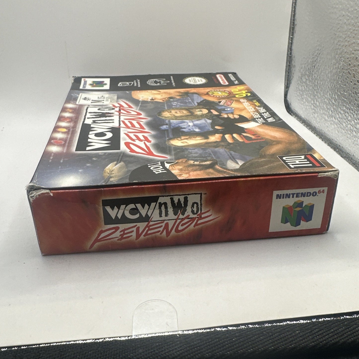 WCW NWO Revenge • Nintendo 64 N64 Game PAL 1998 THQ WWE Complete Boxed + Manual