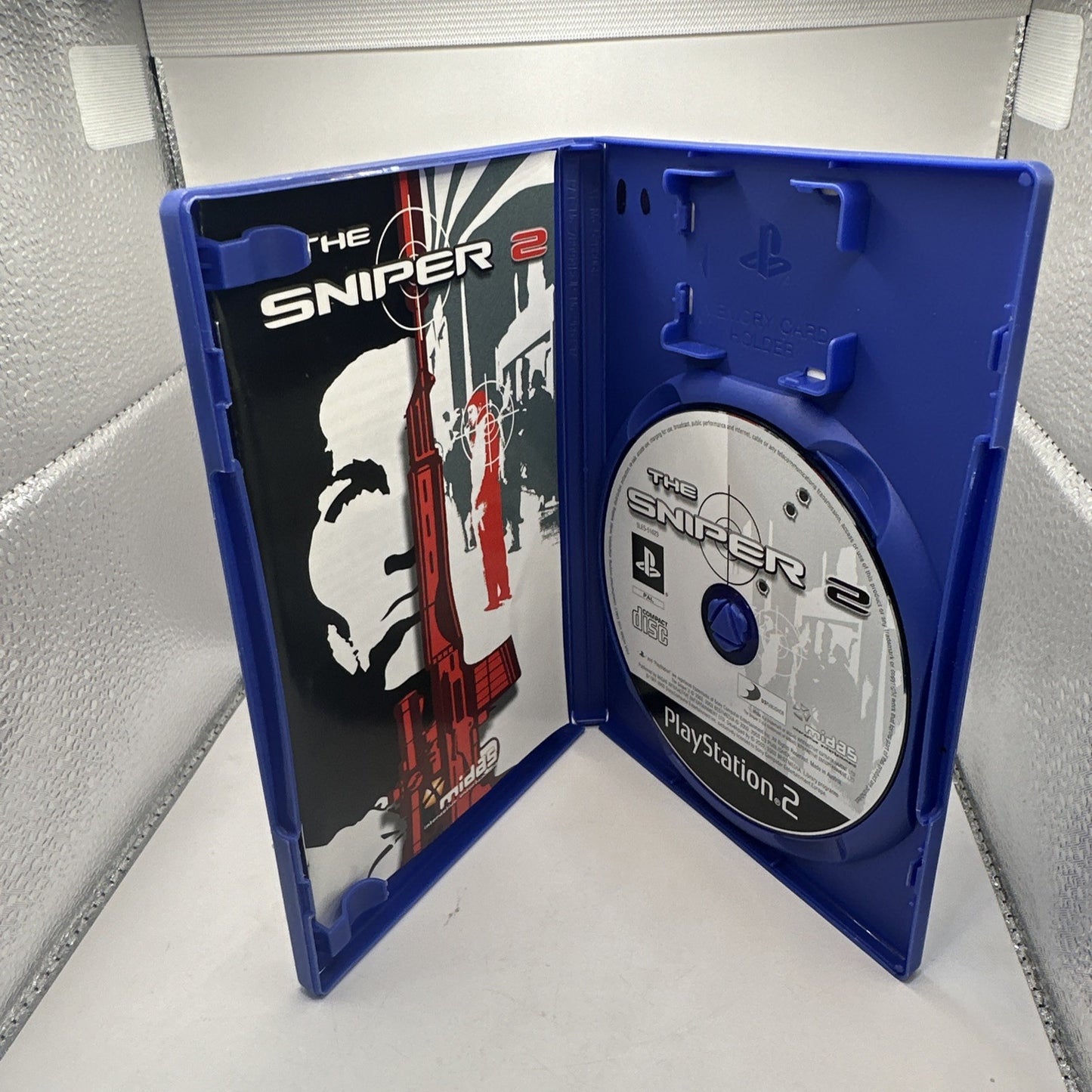 The Sniper 2 • Sony PlayStation 2 PS2 Game + Manual (2003) PAL Complete • Midas