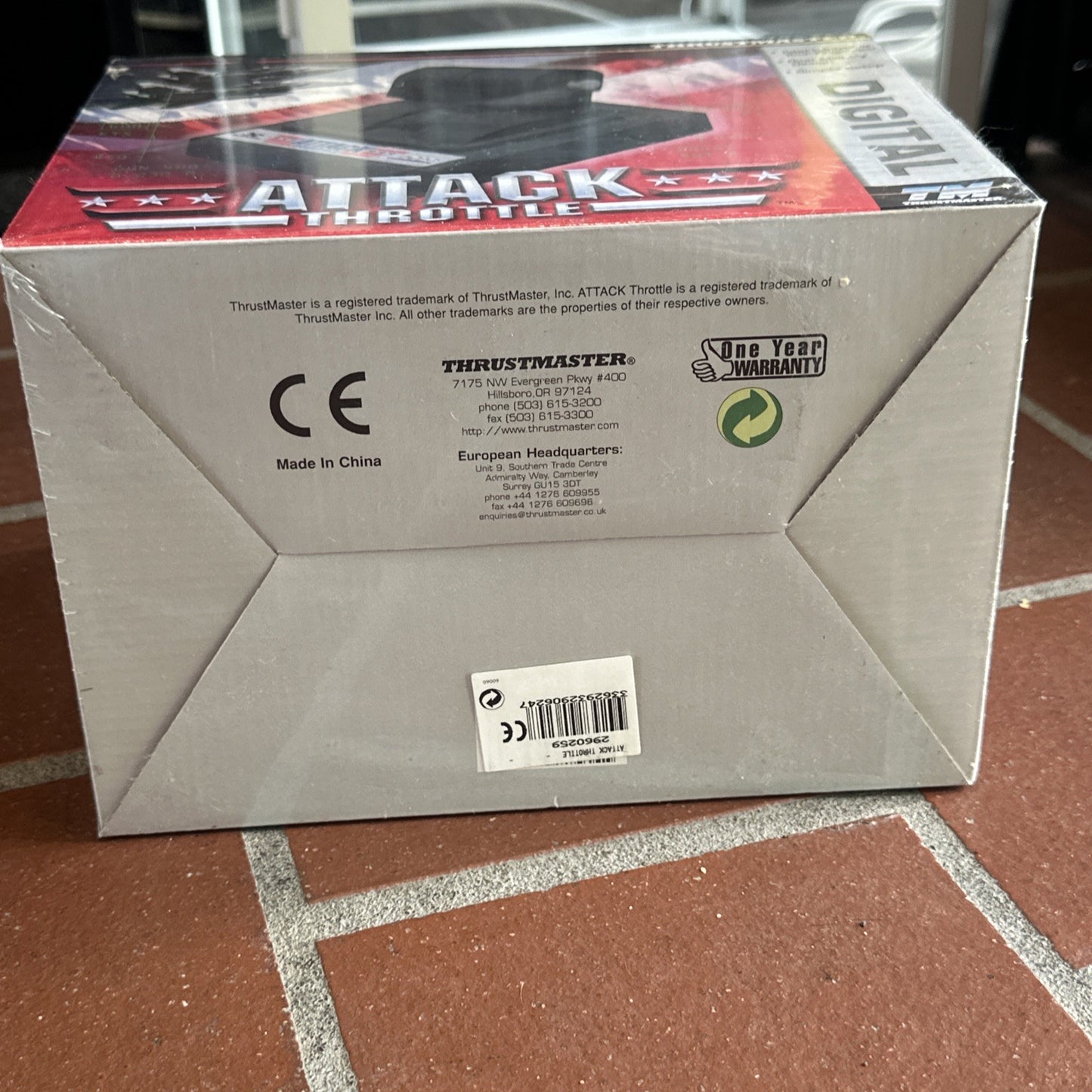 Thrustmaster Attack Throttle Controller For PC *NEW & SEALED* Thrust Master