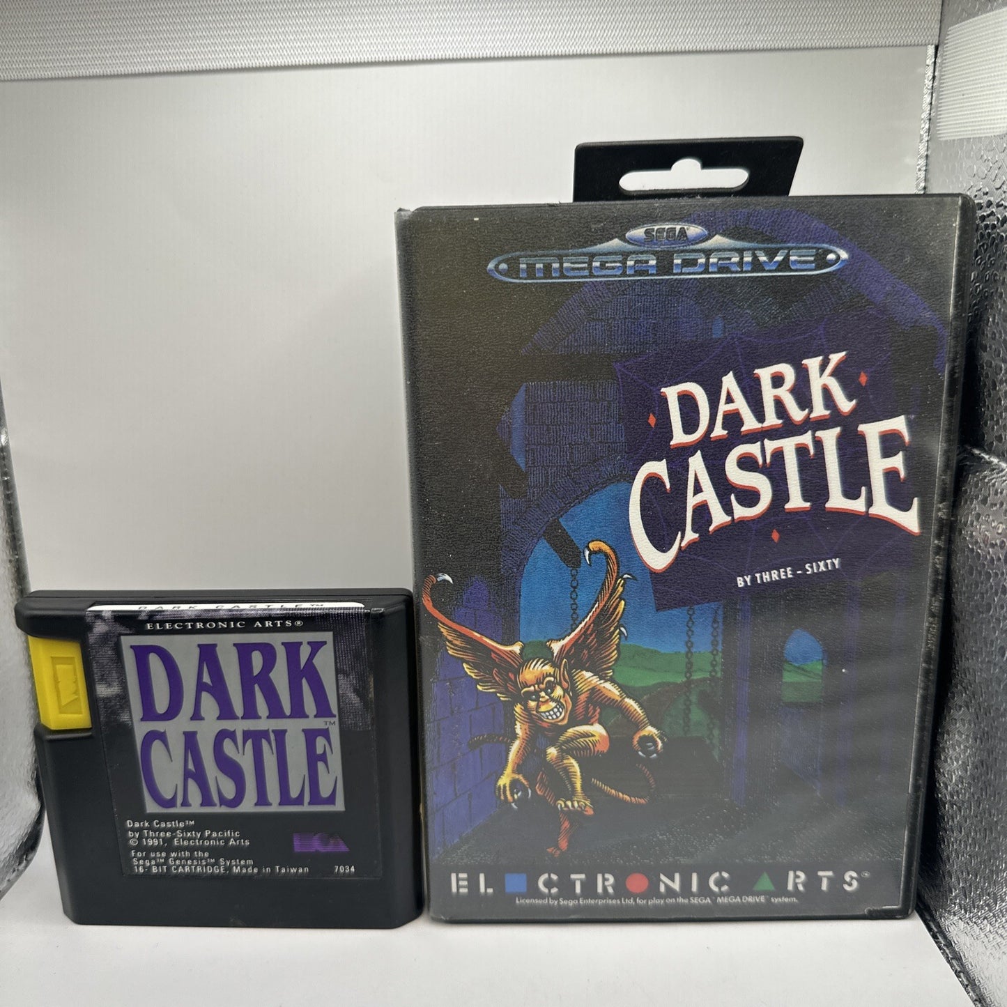 Dark Castle • Sega Mega Drive Game In Box Boxed • Tested/Working • EA