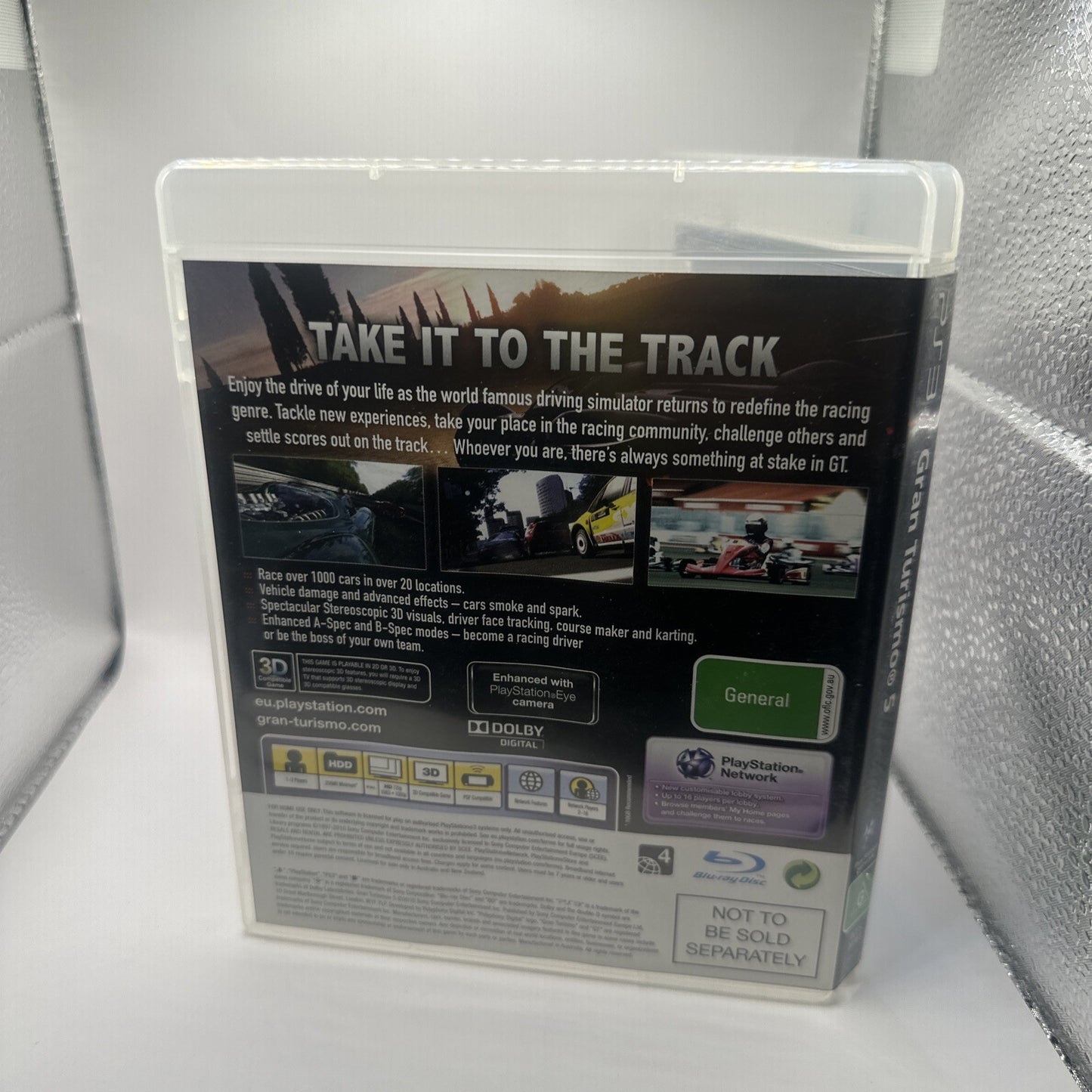 Gran Turismo 5 • PlayStation 3 PS3 Game + Manual (2010) Car Racing • Complete