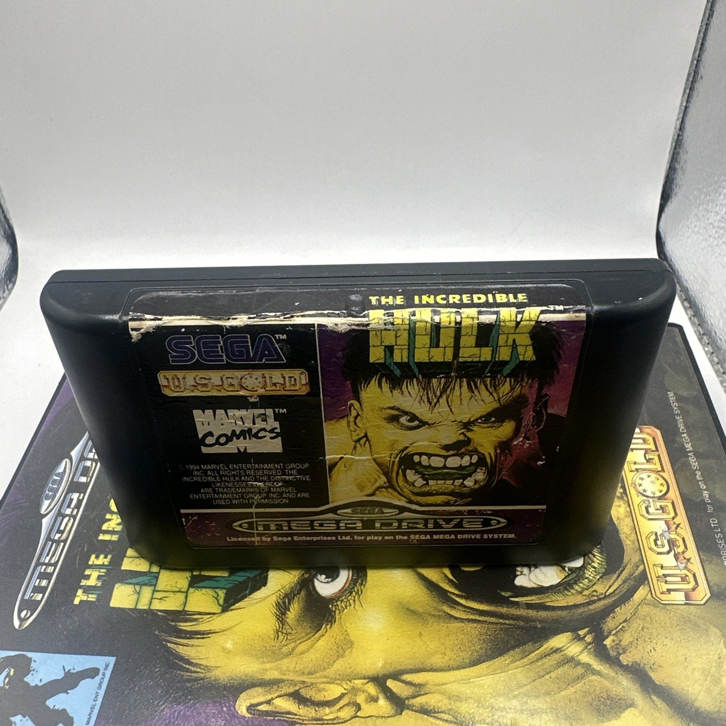 The Incredible Hulk • Sega Mega Drive Game (1994) PAL • Marvel