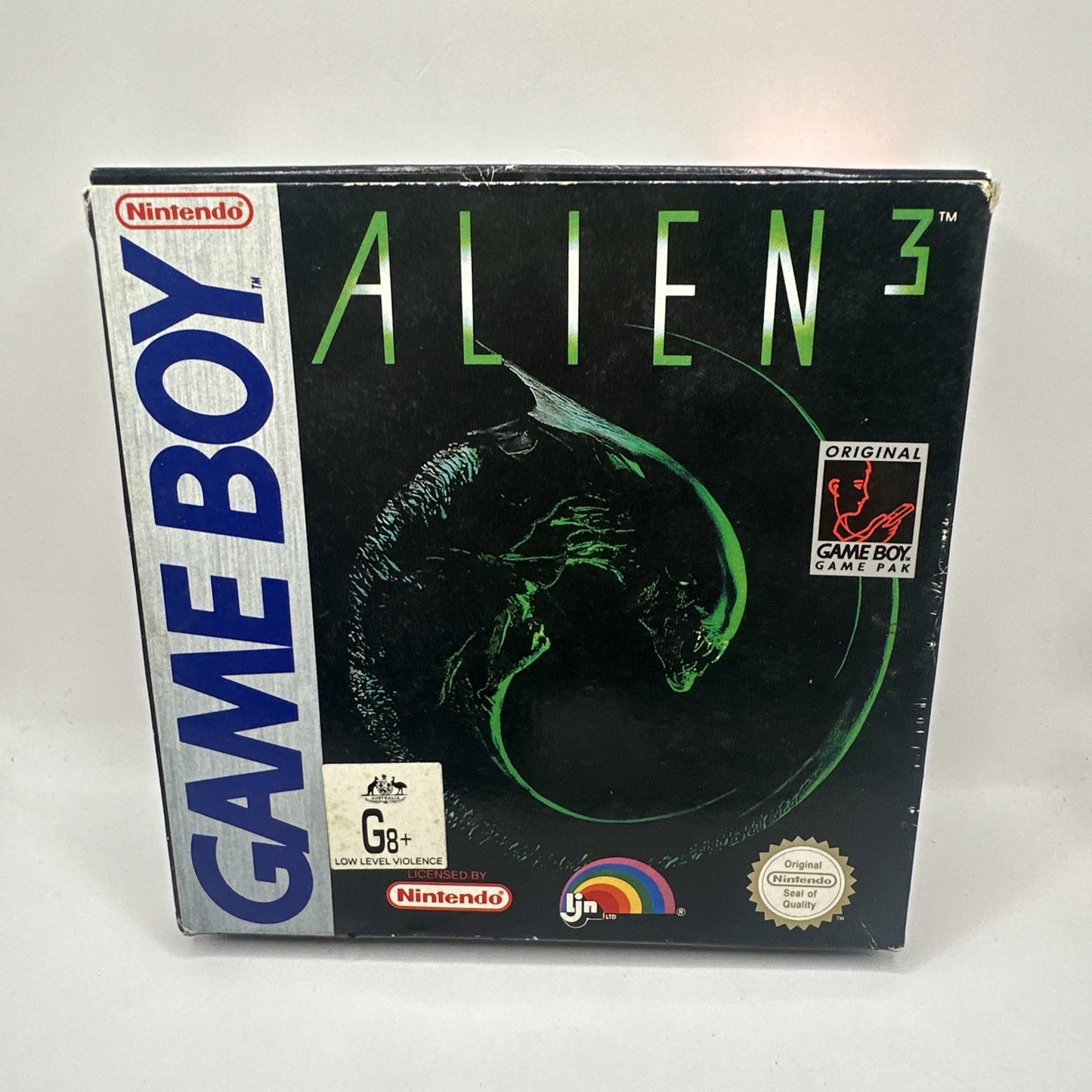Alien 3 • Nintendo GameBoy Game + Manual & Box (1993) Boxed • Complete CIB • LJN