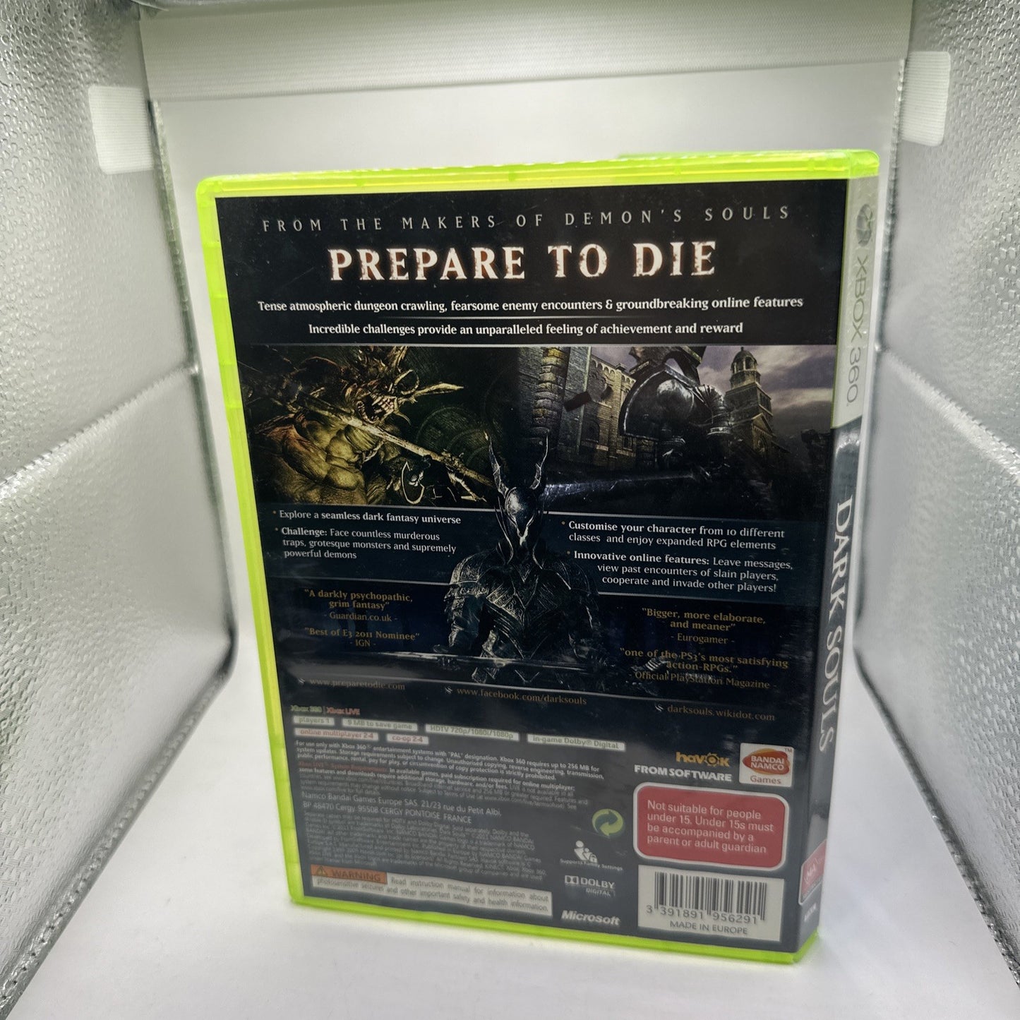 Dark Souls • Xbox 360 Game + Manual (2012) PAL AUS • Complete CIB